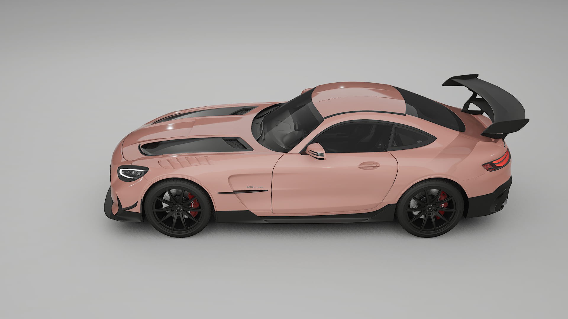 Mercedes AMG GT Black Series C192 Coupe TPU Lackschutzfolie | BLUSH Farbwechsel PPF – Komplett-Vorgeschnittener Kit