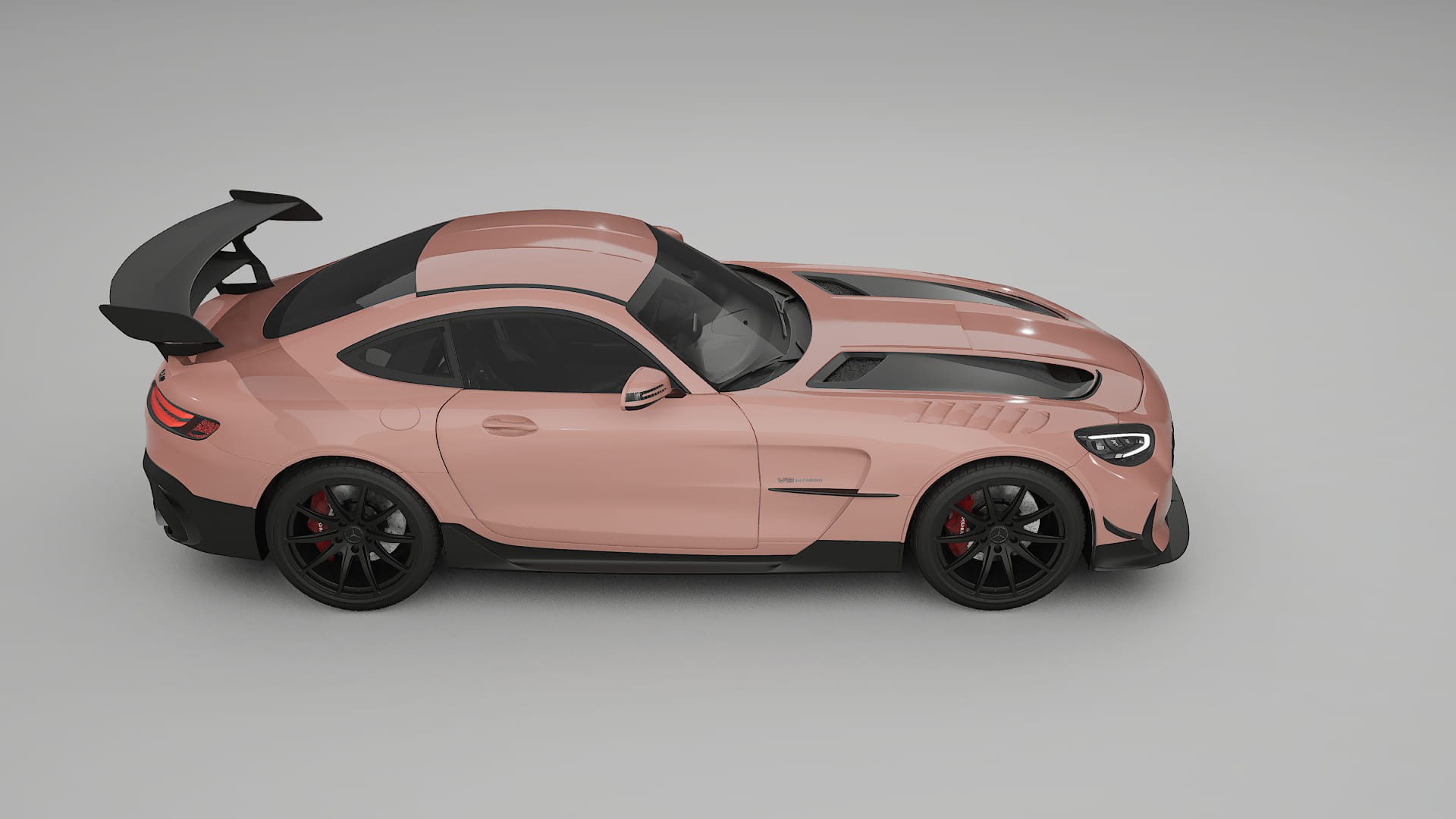 Mercedes AMG GT Black Series C192 Coupe TPU Lackschutzfolie | BLUSH Farbwechsel PPF – Komplett-Vorgeschnittener Kit