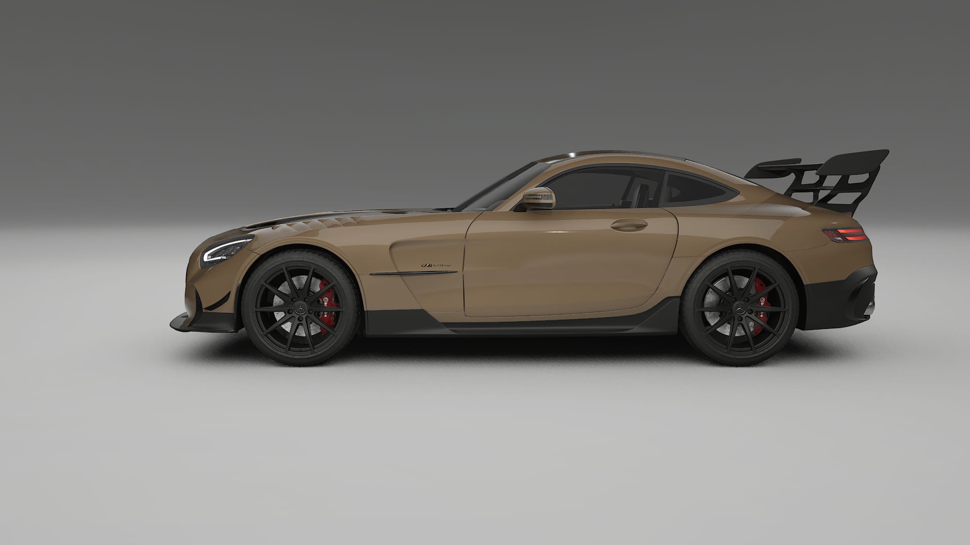 Mercedes AMG GT Black Series C192 Coupe TPU Lackschutzfolie | SAHARA Farbwechsel PPF – Komplett-Vorgeschnittener Kit
