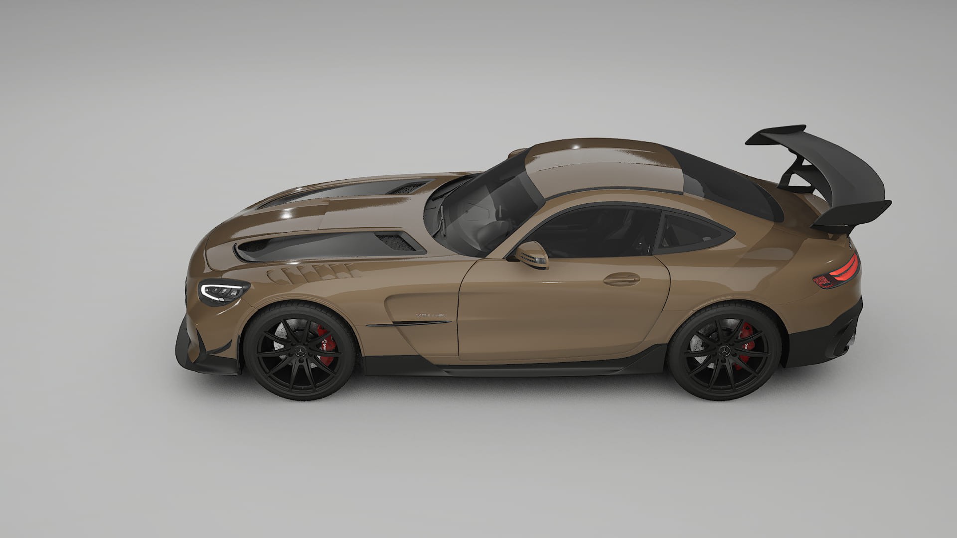 Mercedes AMG GT Black Series C192 Coupe TPU Lackschutzfolie | SAHARA Farbwechsel PPF – Komplett-Vorgeschnittener Kit