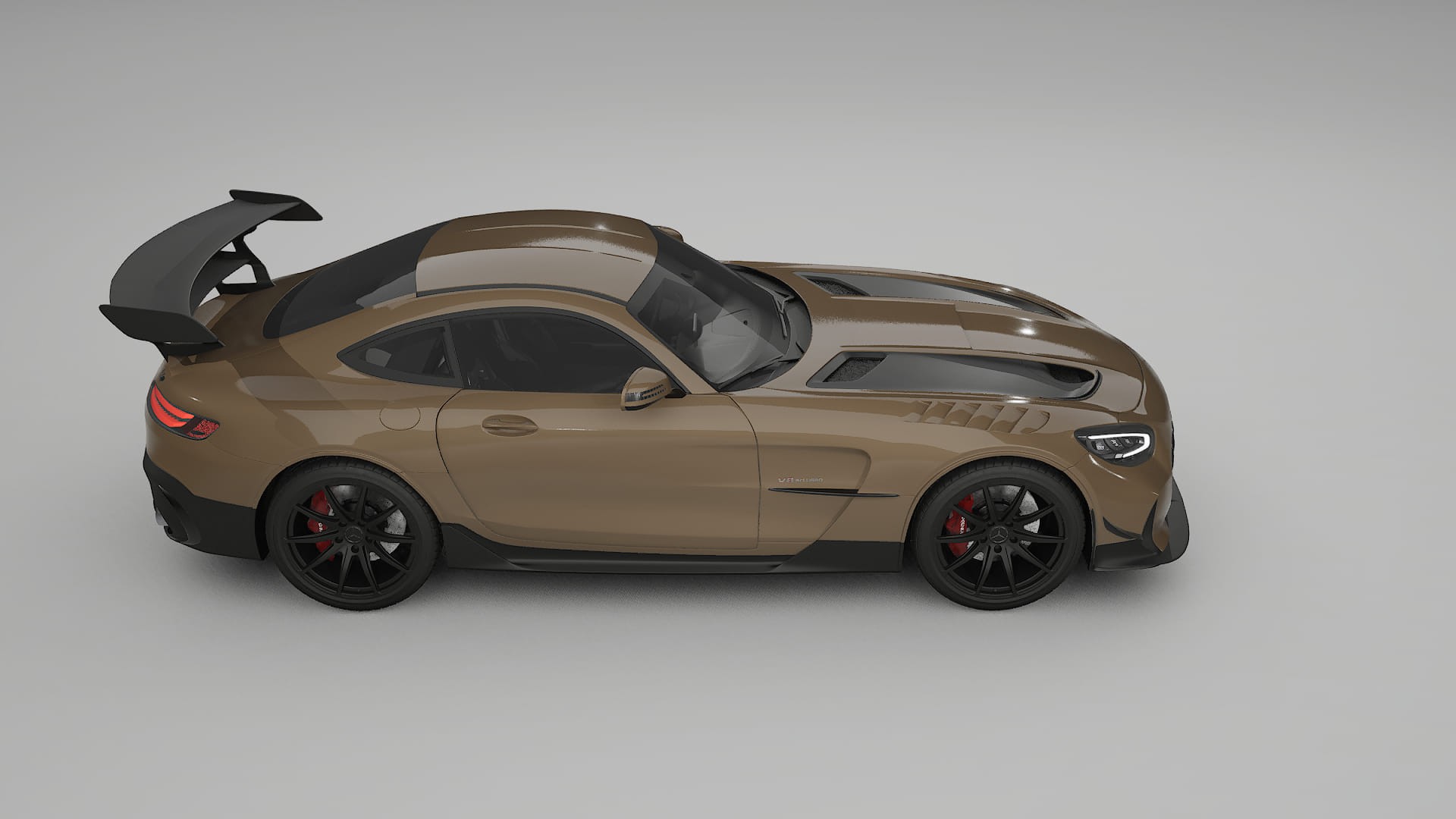 Mercedes AMG GT Black Series C192 Coupe TPU Lackschutzfolie | SAHARA Farbwechsel PPF – Komplett-Vorgeschnittener Kit