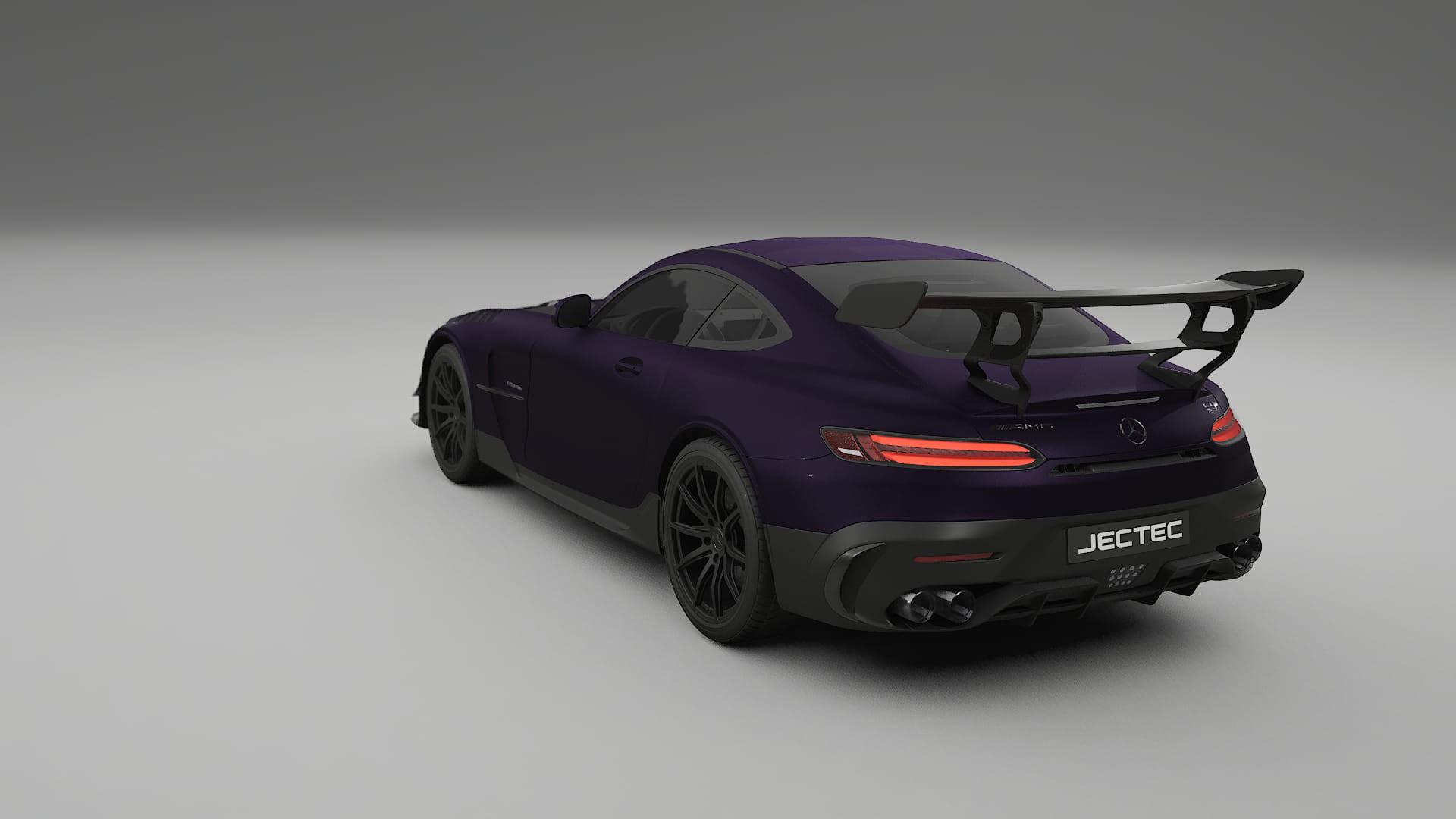 Mercedes AMG GT Black Series C192 Coupe TPU Lackschutzfolie | VIOLET Farbwechsel PPF – Komplett-Vorgeschnittener Kit