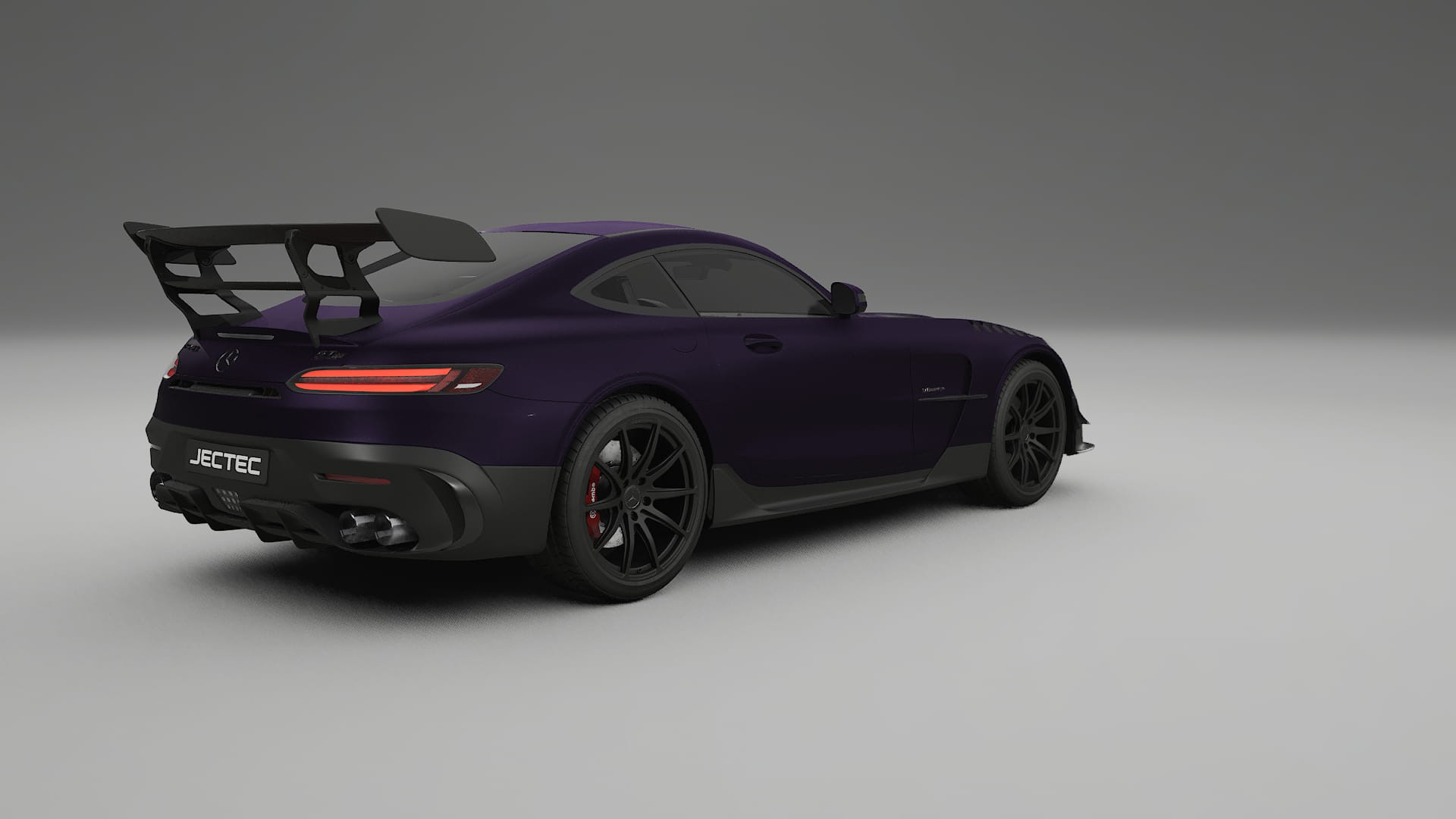 Mercedes AMG GT Black Series C192 Coupe TPU Lackschutzfolie | VIOLET Farbwechsel PPF – Komplett-Vorgeschnittener Kit
