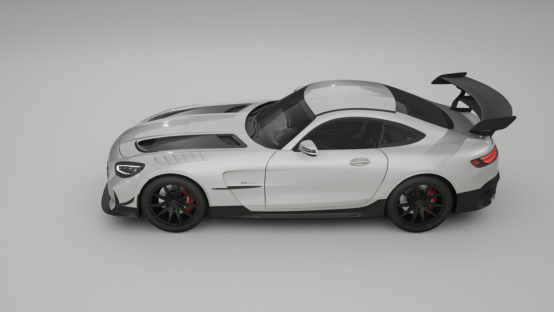Mercedes AMG GT Black Series C192 Coupe TPU Lackschutzfolie | PEARL Farbwechsel PPF – Komplett-Vorgeschnittener Kit