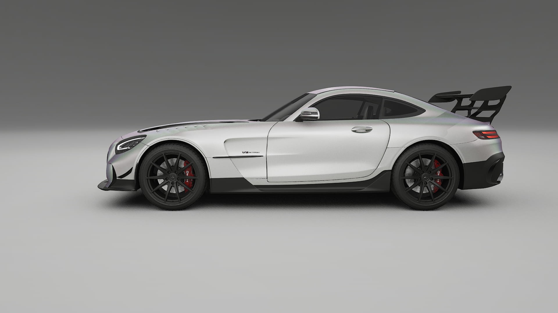 Mercedes AMG GT Black Series C192 Coupe TPU Lackschutzfolie | NEBULA Farbwechsel PPF – Komplett-Vorgeschnittener Kit