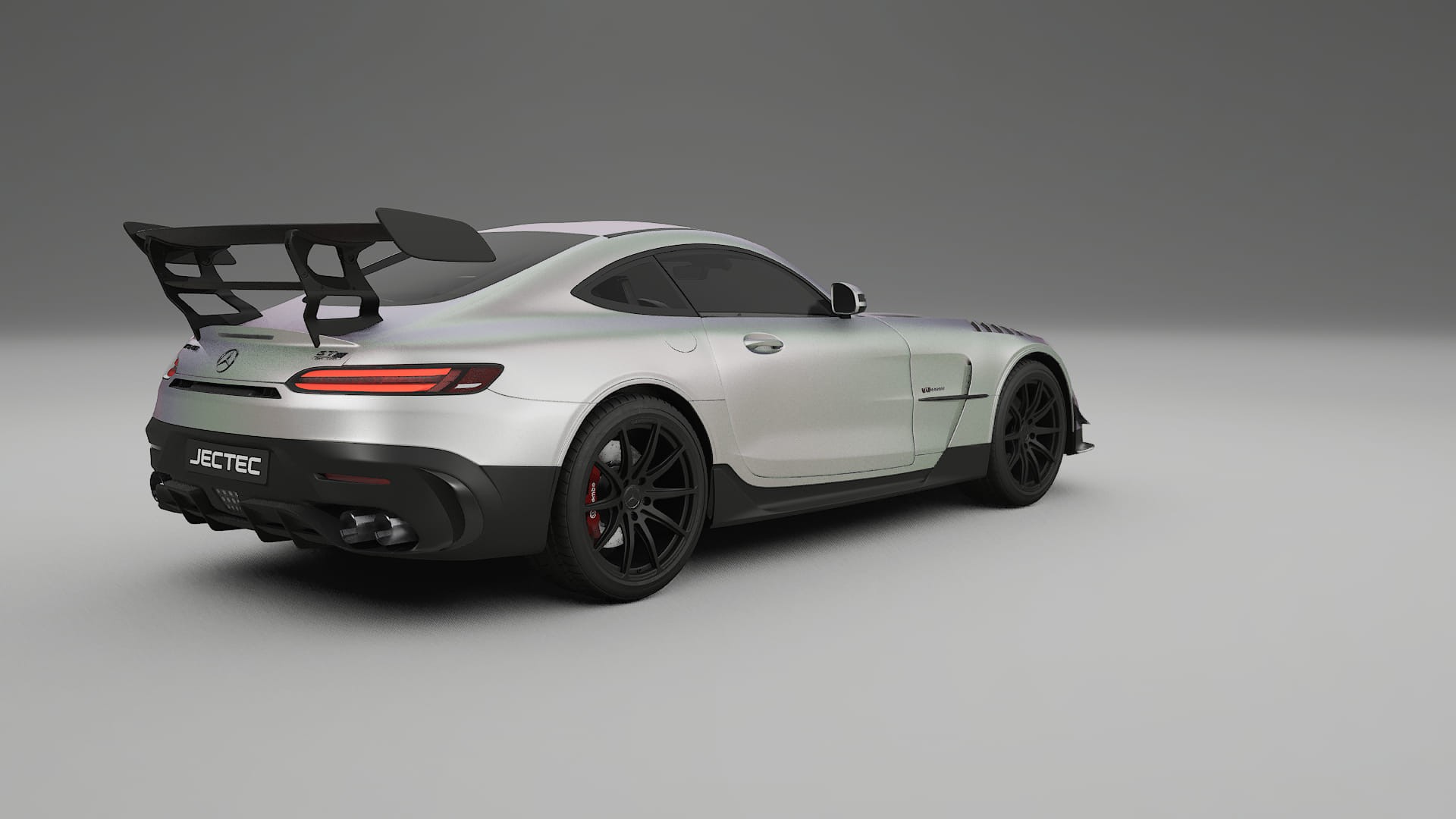 Mercedes AMG GT Black Series C192 Coupe TPU Lackschutzfolie | NEBULA Farbwechsel PPF – Komplett-Vorgeschnittener Kit