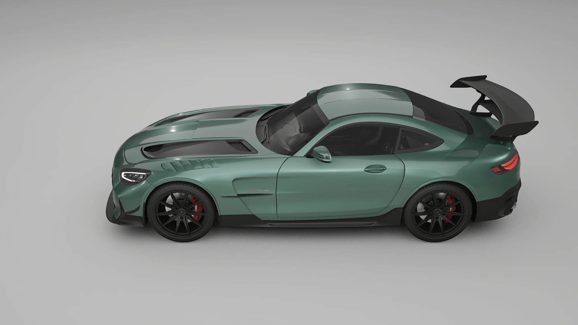 Mercedes AMG GT Black Series C192 Coupe TPU Lackschutzfolie | EVERGREEN Farbwechsel PPF – Komplett-Vorgeschnittener Kit