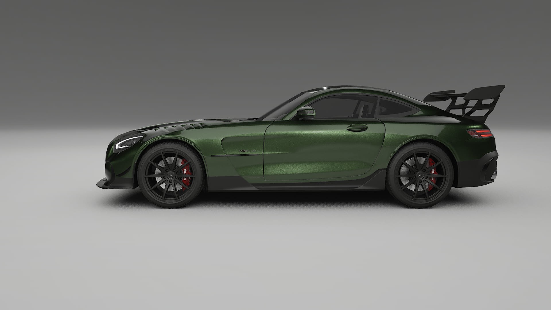 Mercedes AMG GT Black Series C192 Coupe TPU Lackschutzfolie | LAGOON Farbwechsel PPF – Komplett-Vorgeschnittener Kit