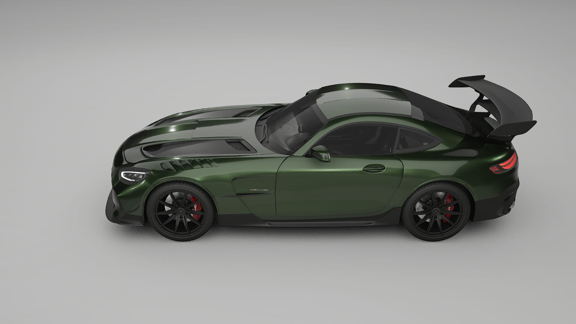Mercedes AMG GT Black Series C192 Coupe TPU Lackschutzfolie | LAGOON Farbwechsel PPF – Komplett-Vorgeschnittener Kit