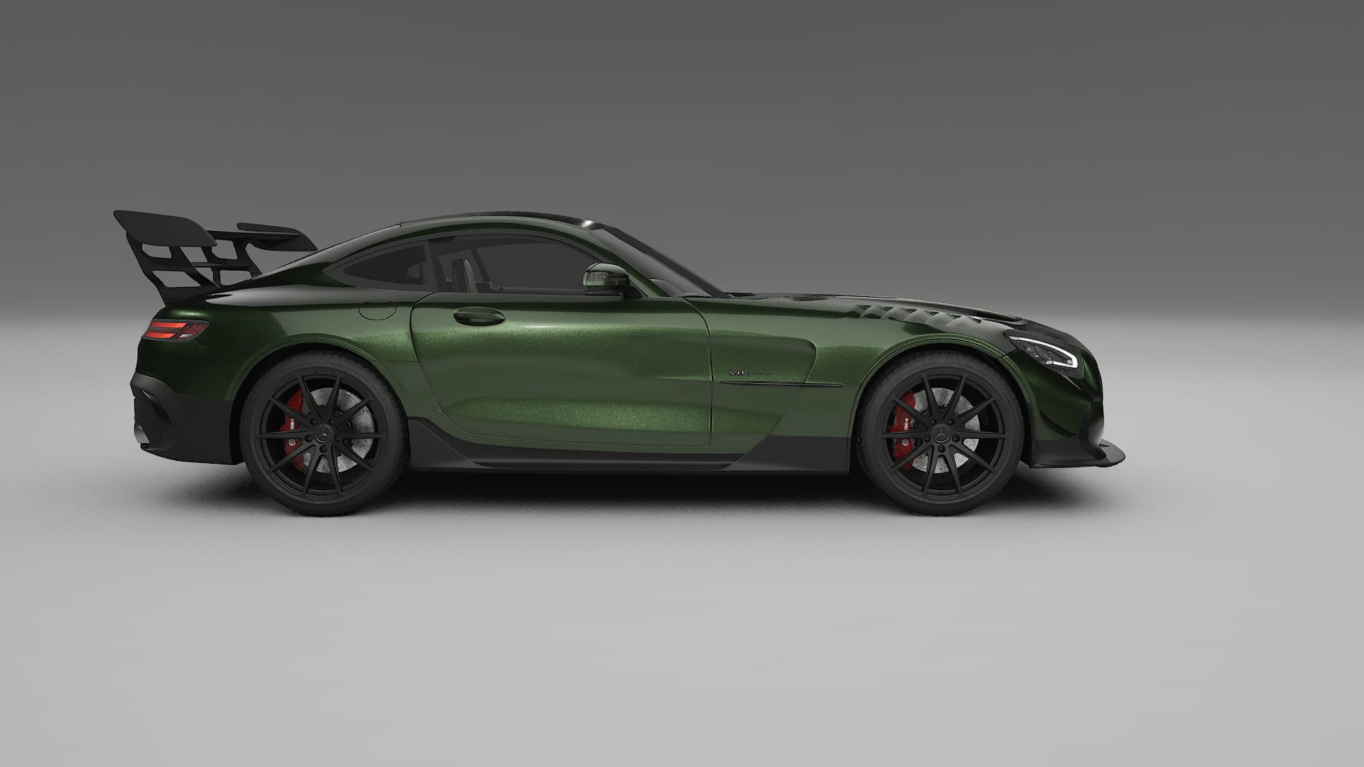 Mercedes AMG GT Black Series C192 Coupe TPU Lackschutzfolie | LAGOON Farbwechsel PPF – Komplett-Vorgeschnittener Kit