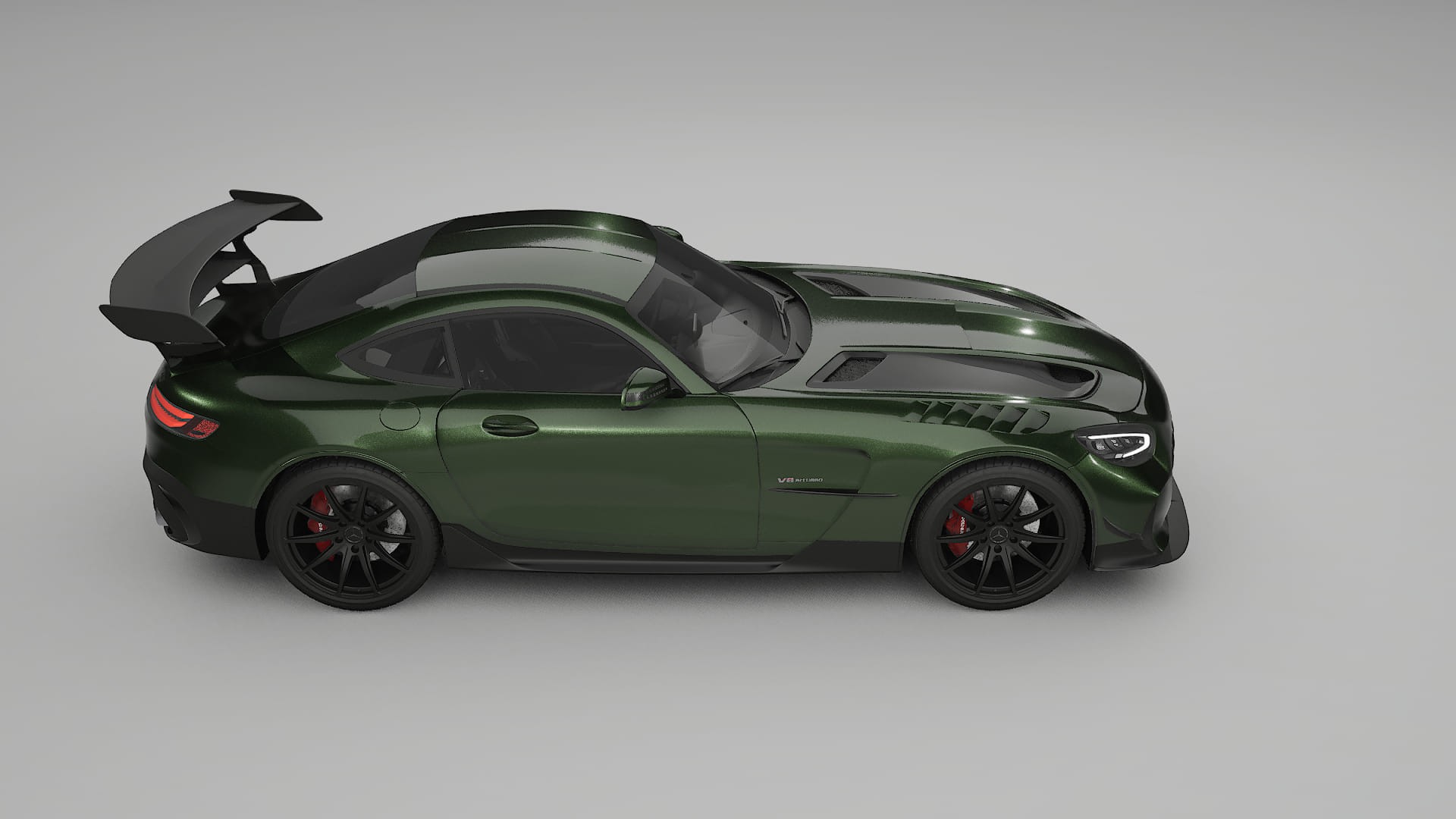 Mercedes AMG GT Black Series C192 Coupe TPU Lackschutzfolie | LAGOON Farbwechsel PPF – Komplett-Vorgeschnittener Kit