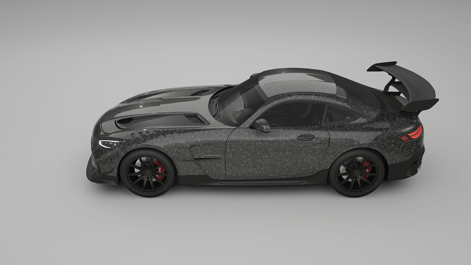 Mercedes AMG GT Black Series C192 Coupe TPU Lackschutzfolie | FORGED S Farbwechsel PPF – Komplett-Vorgeschnittener Kit