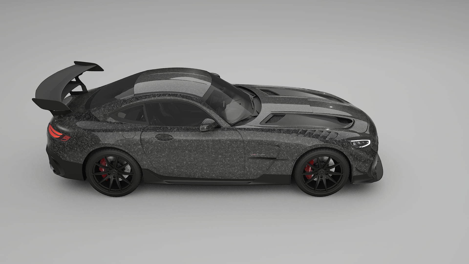 Mercedes AMG GT Black Series C192 Coupe TPU Lackschutzfolie | FORGED S Farbwechsel PPF – Komplett-Vorgeschnittener Kit