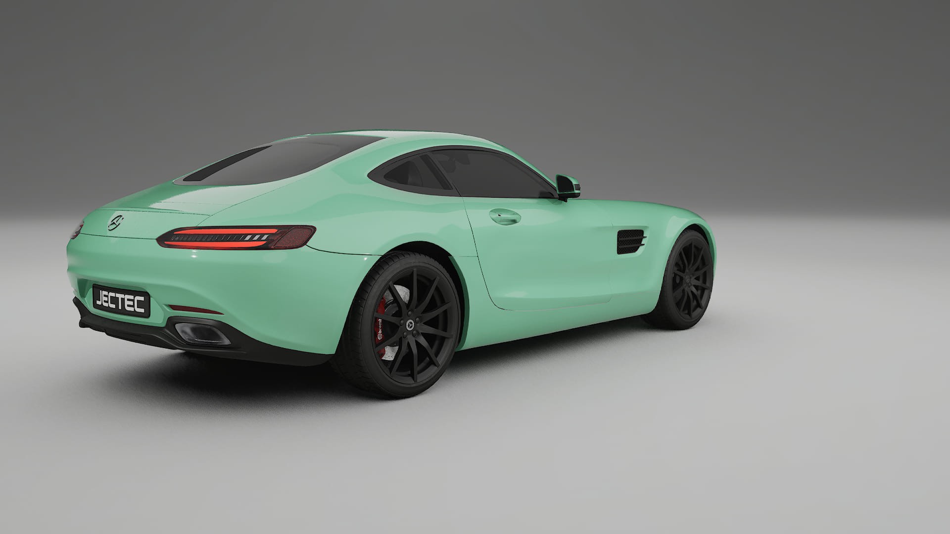 Mercedes AMG GT C190 Coupe TPU Lackschutzfolie | DUSTY Farbwechsel PPF – Komplett-Vorgeschnittener Kit
