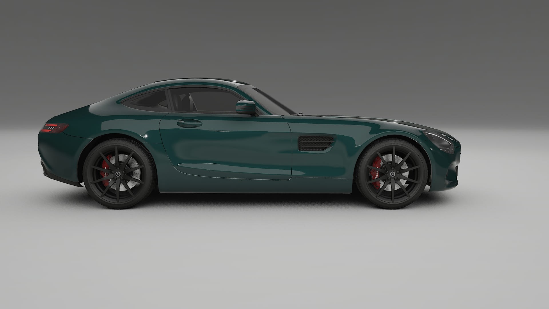 Mercedes AMG GT C190 Coupe TPU Lackschutzfolie | INFERNO Farbwechsel PPF – Komplett-Vorgeschnittener Kit