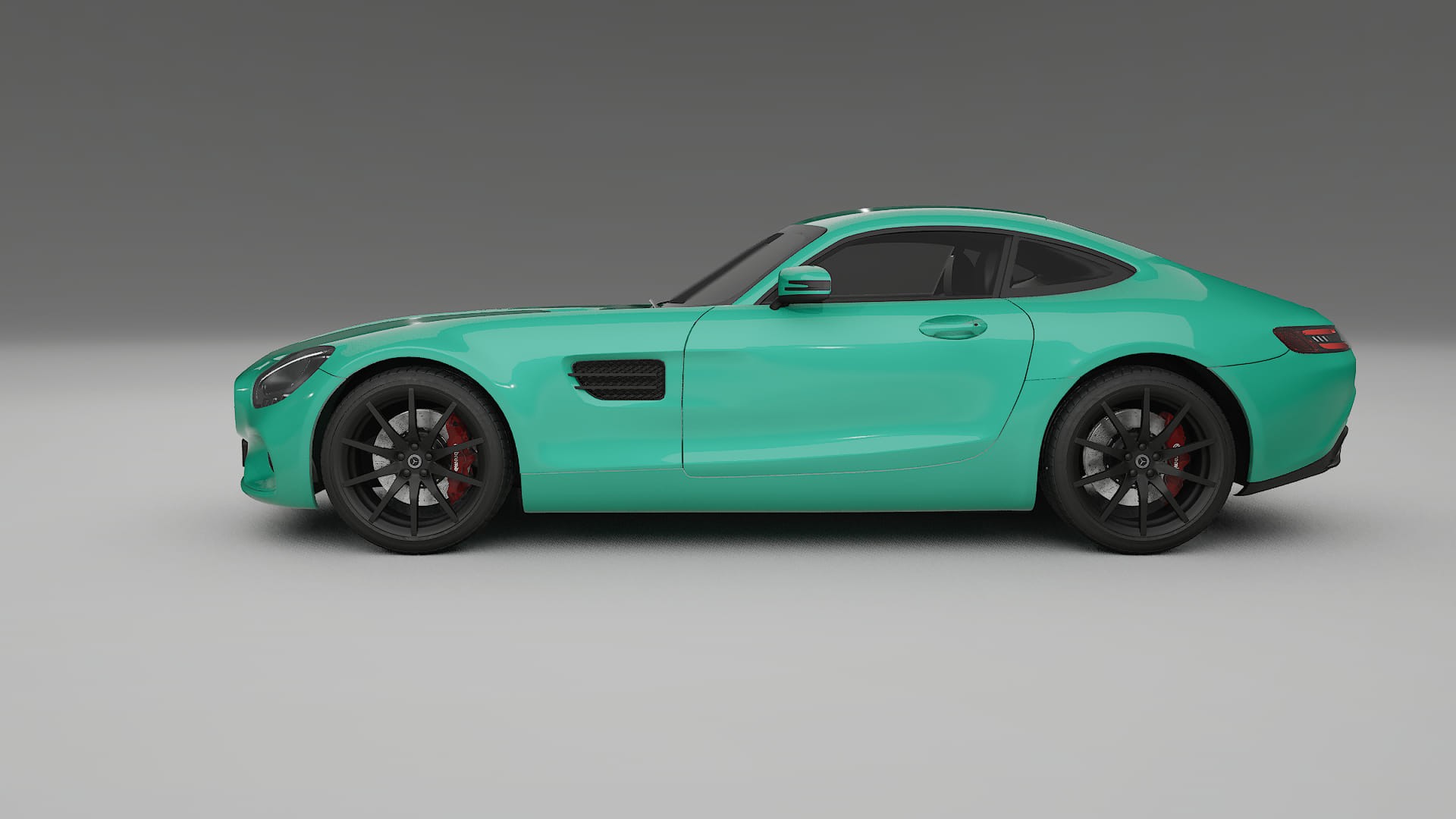 Mercedes AMG GT C190 Coupe TPU Lackschutzfolie | JEWEL Farbwechsel PPF – Komplett-Vorgeschnittener Kit
