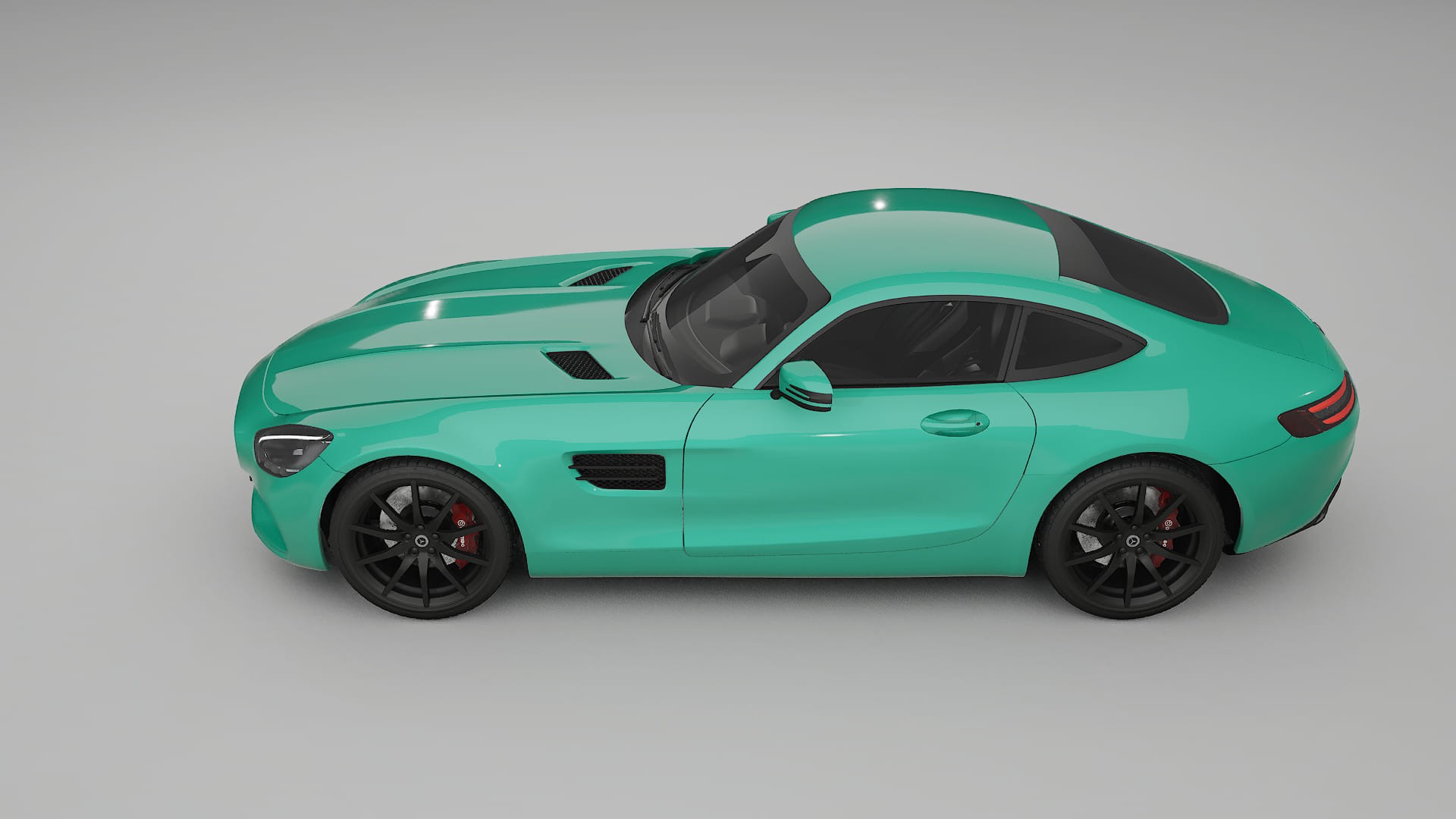Mercedes AMG GT C190 Coupe TPU Lackschutzfolie | JEWEL Farbwechsel PPF – Komplett-Vorgeschnittener Kit