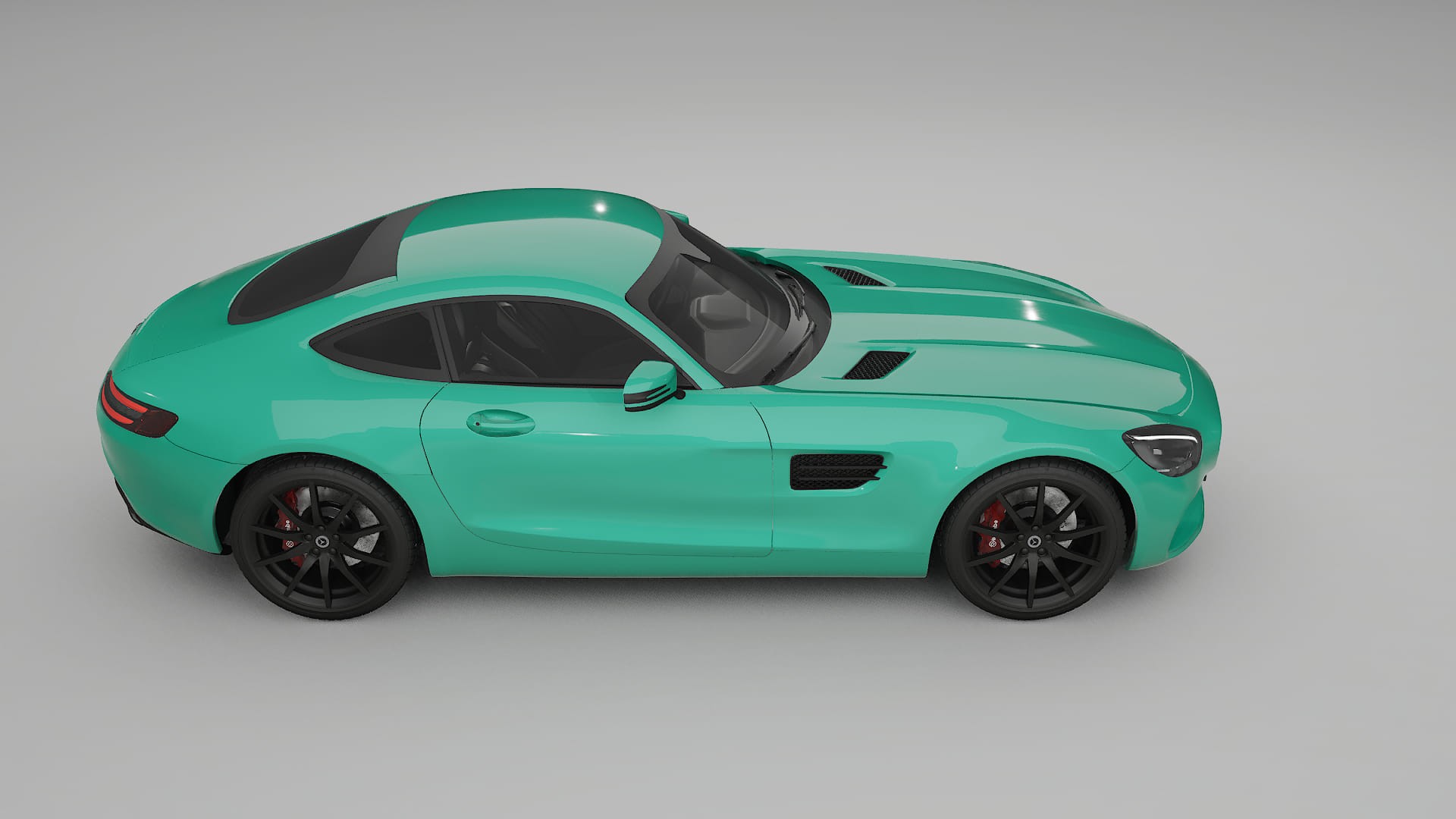 Mercedes AMG GT C190 Coupe TPU Lackschutzfolie | JEWEL Farbwechsel PPF – Komplett-Vorgeschnittener Kit