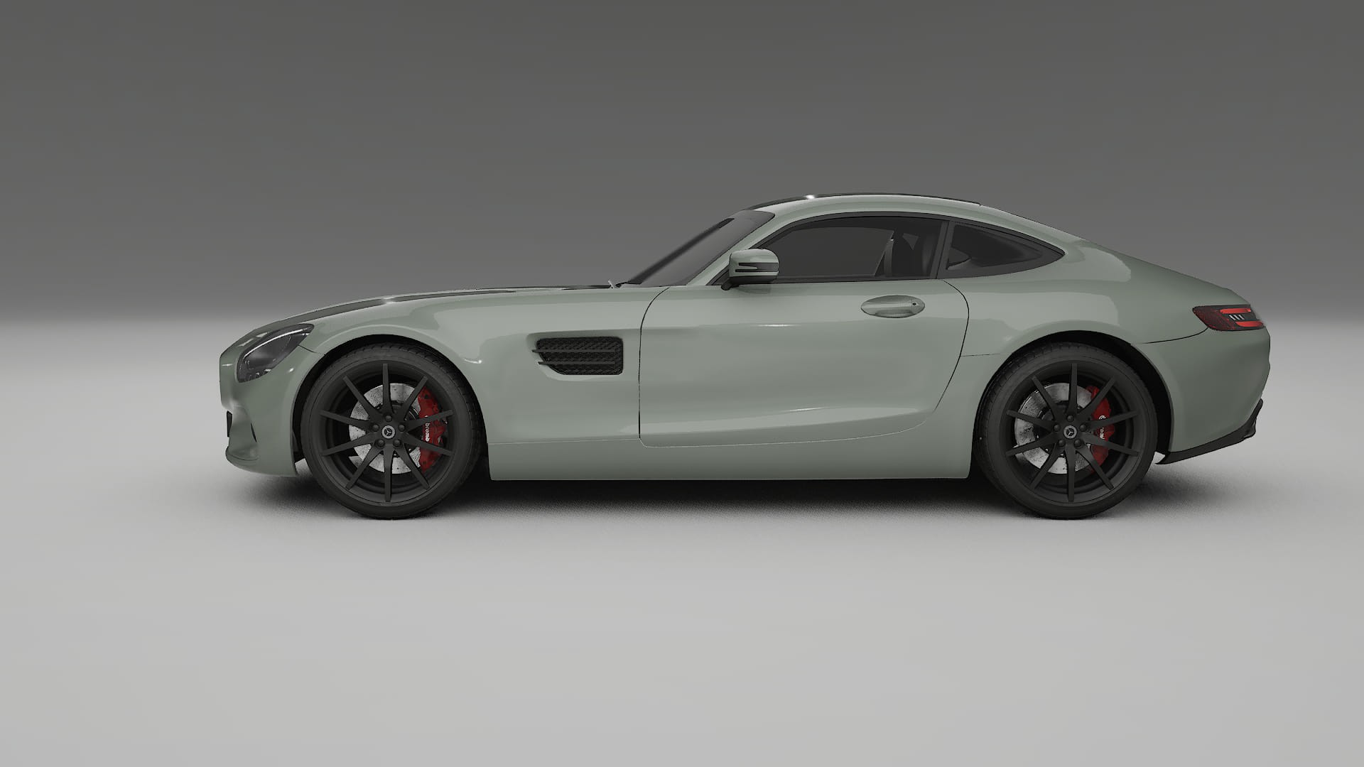Mercedes AMG GT C190 Coupe TPU Lackschutzfolie | SLATE Farbwechsel PPF – Komplett-Vorgeschnittener Kit