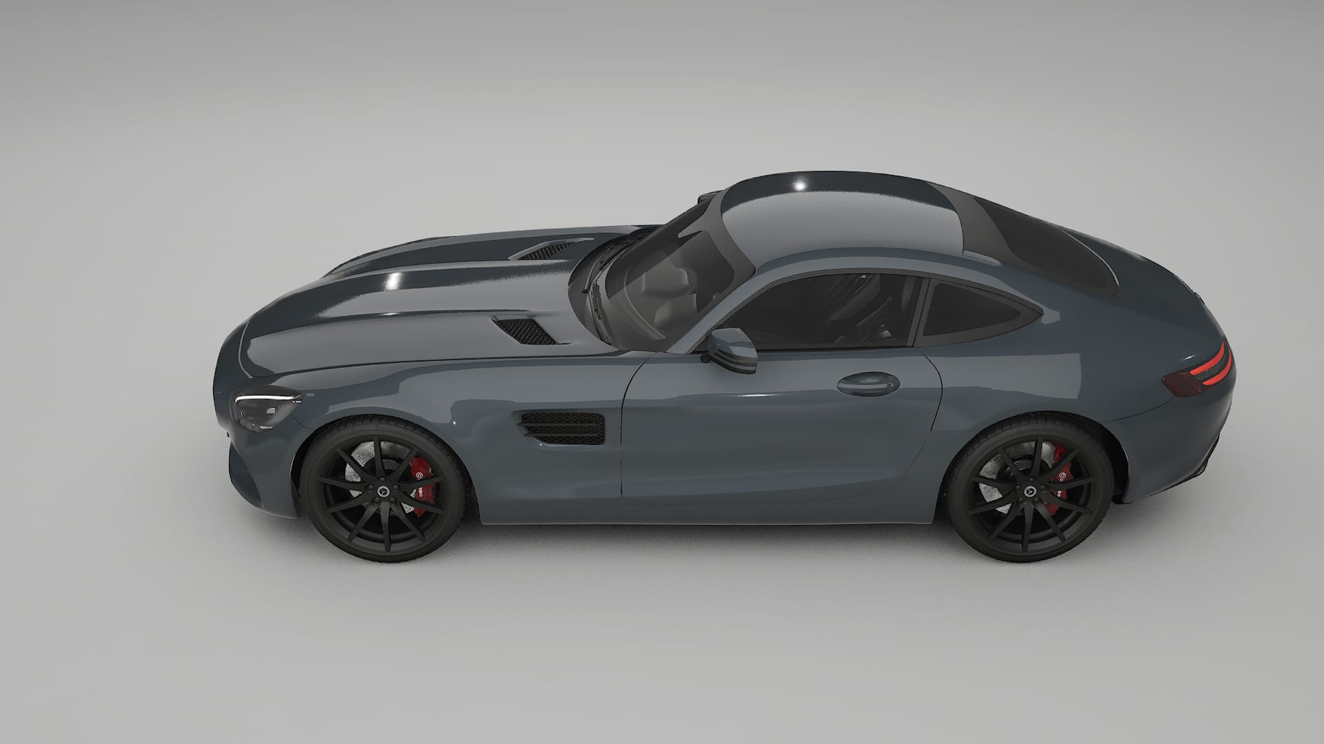 Mercedes AMG GT C190 Coupe TPU Lackschutzfolie | GRANITE Farbwechsel PPF – Komplett-Vorgeschnittener Kit