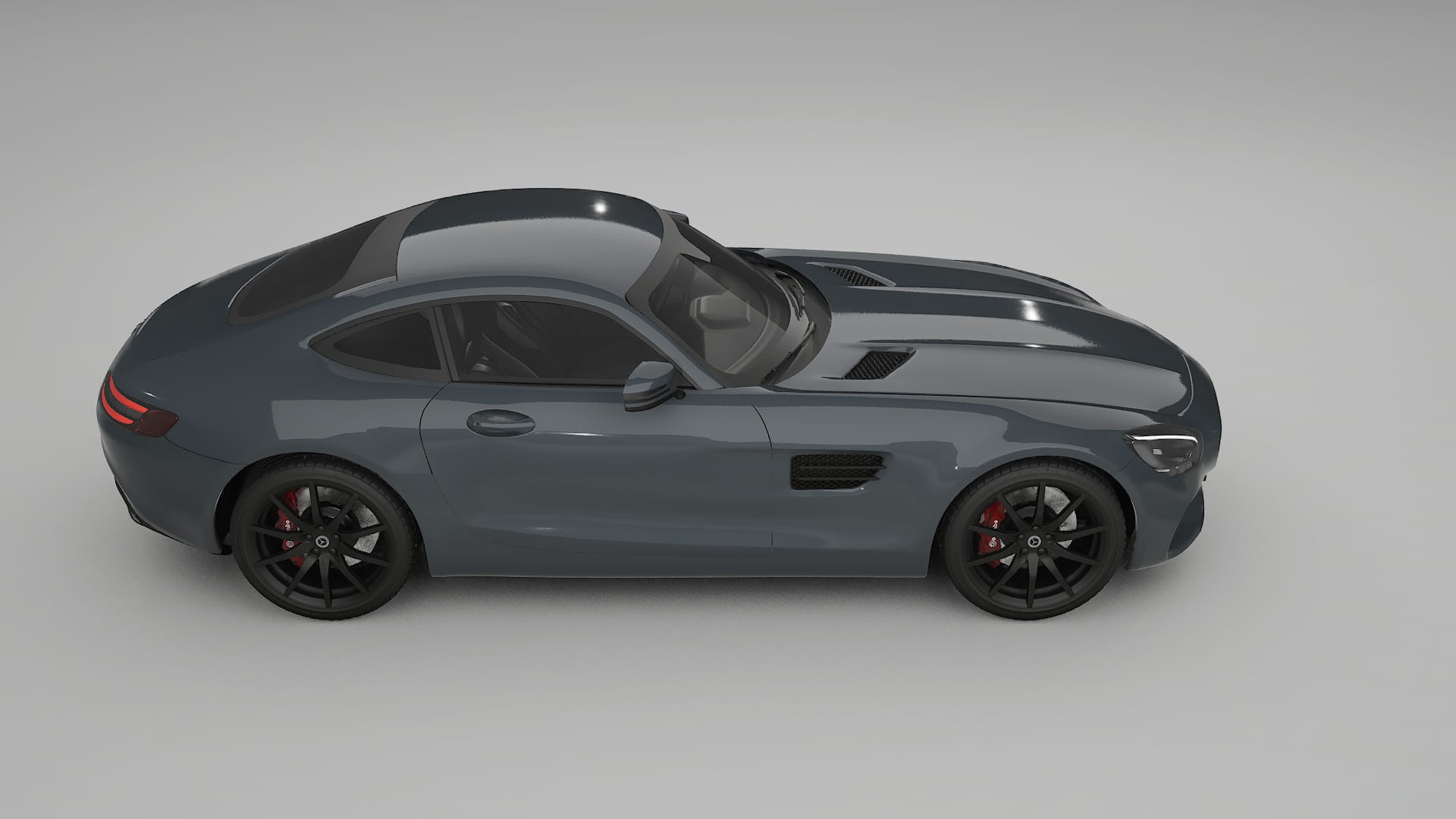 Mercedes AMG GT C190 Coupe TPU Lackschutzfolie | GRANITE Farbwechsel PPF – Komplett-Vorgeschnittener Kit