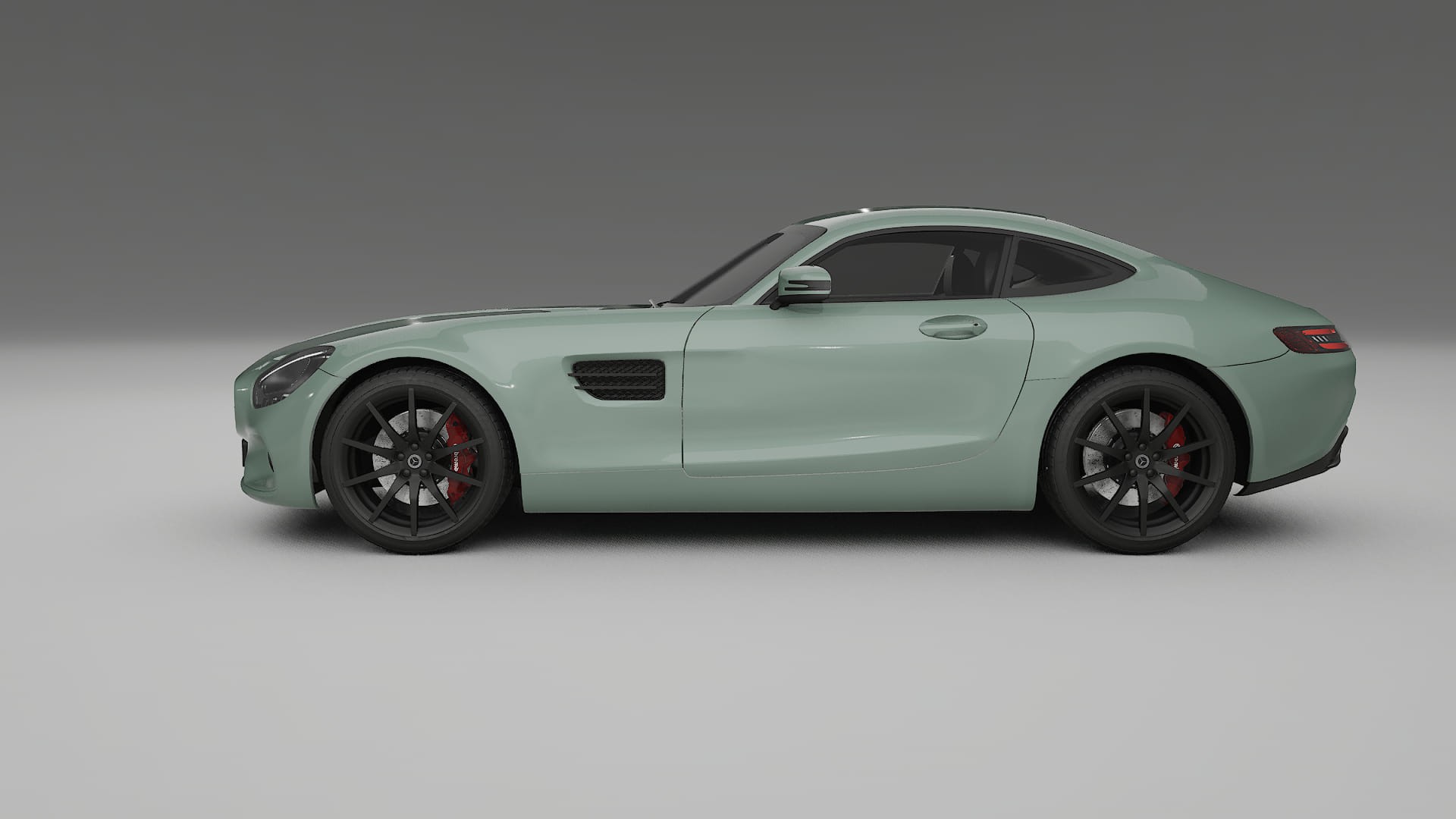 Mercedes AMG GT C190 Coupe TPU Lackschutzfolie | CINDER Farbwechsel PPF – Komplett-Vorgeschnittener Kit