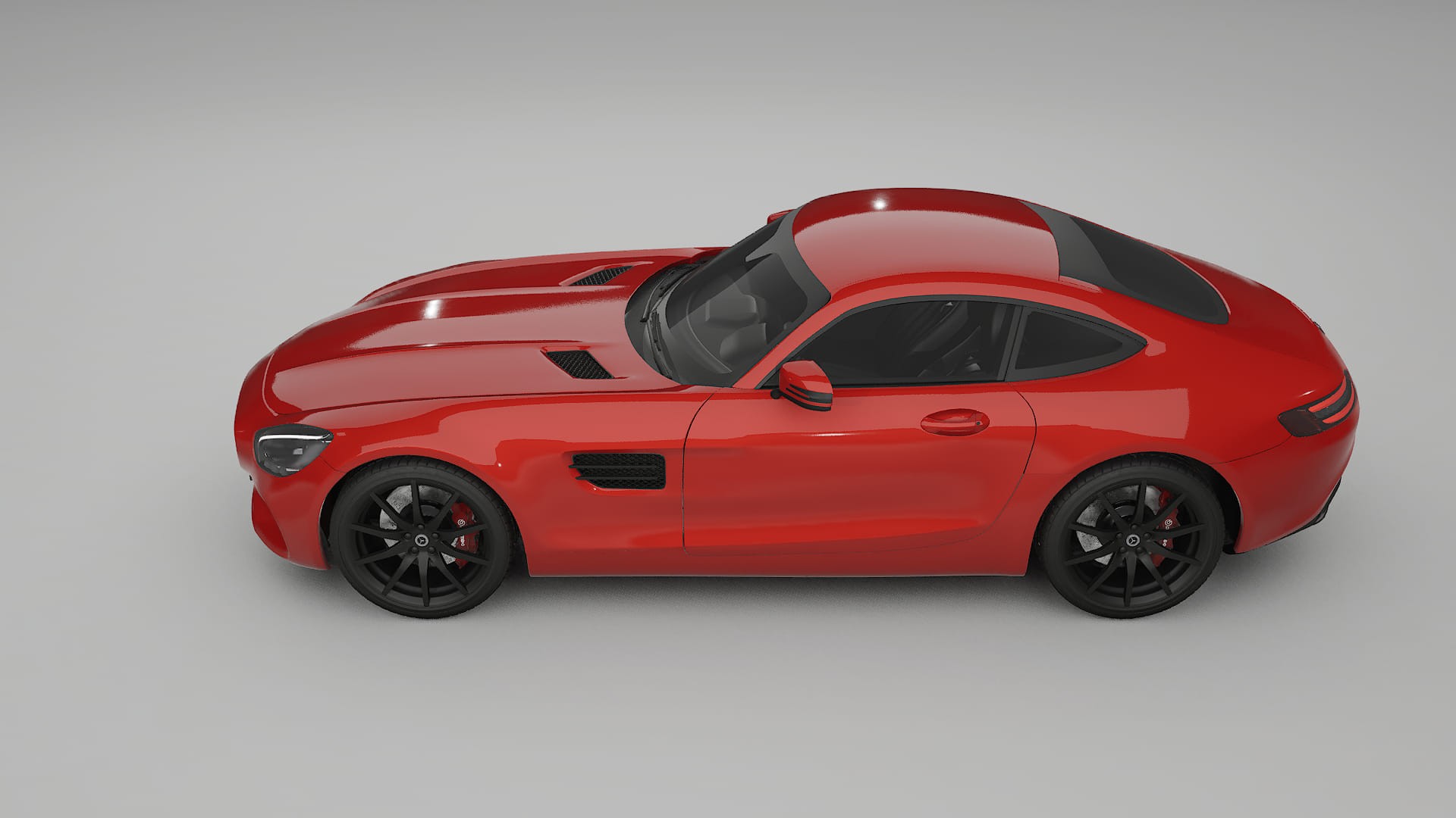Mercedes AMG GT C190 Coupe TPU Lackschutzfolie | BLAZE Farbwechsel PPF – Komplett-Vorgeschnittener Kit