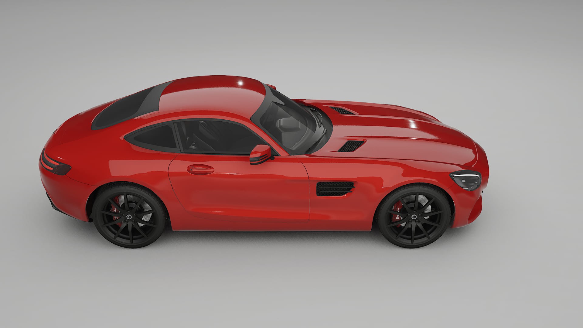 Mercedes AMG GT C190 Coupe TPU Lackschutzfolie | BLAZE Farbwechsel PPF – Komplett-Vorgeschnittener Kit