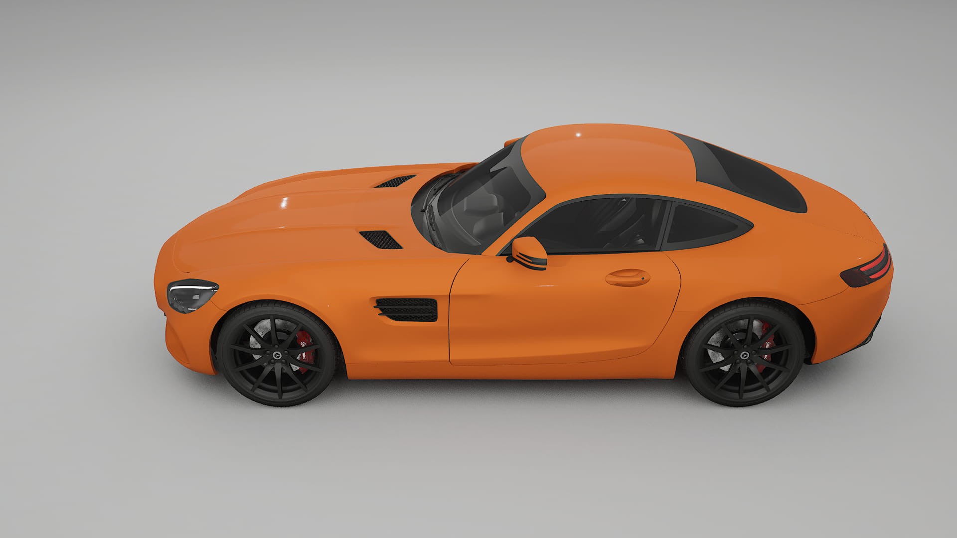 Mercedes AMG GT C190 Coupe TPU Lackschutzfolie | ROCKET Farbwechsel PPF – Komplett-Vorgeschnittener Kit