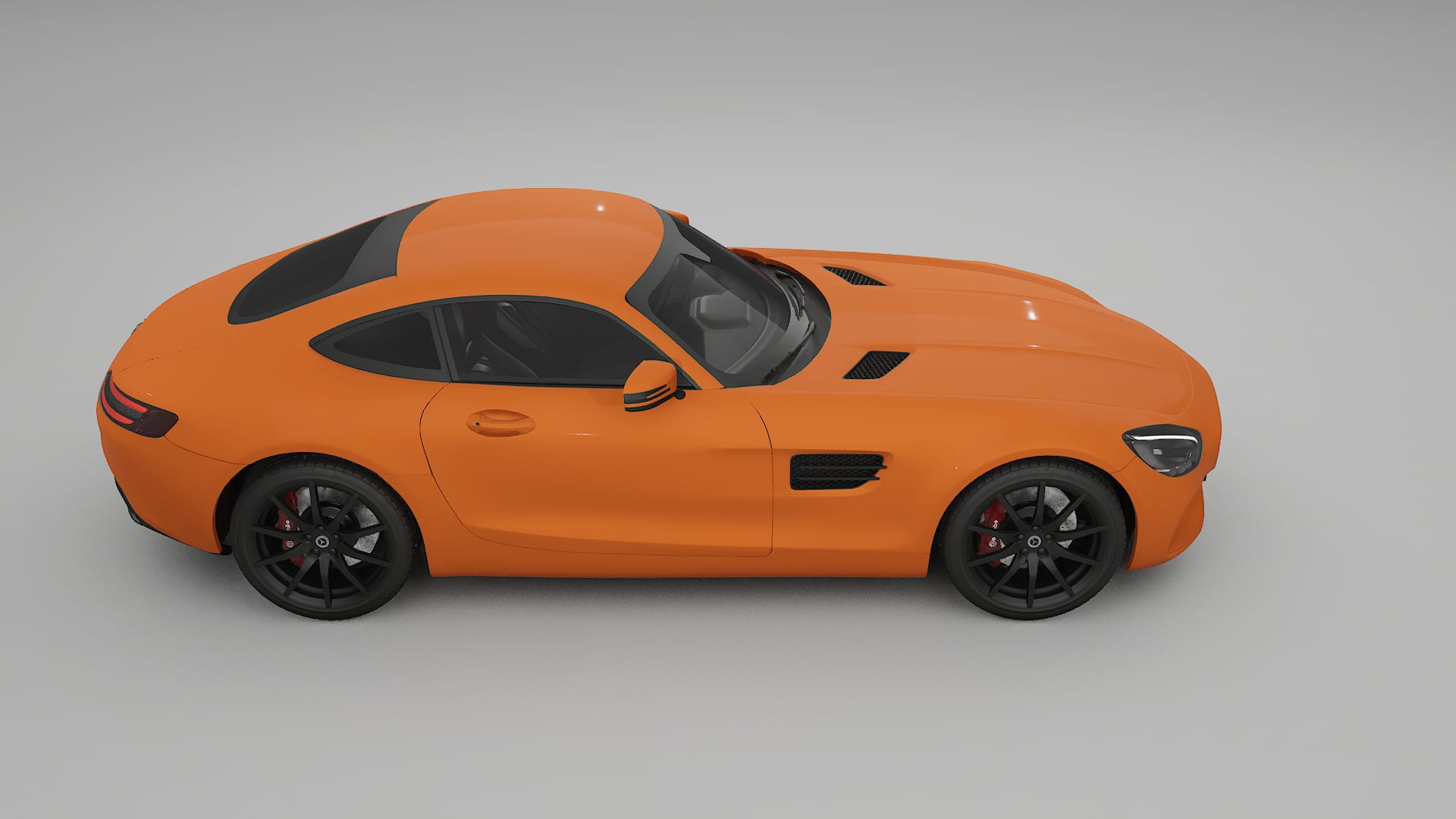 Mercedes AMG GT C190 Coupe TPU Lackschutzfolie | ROCKET Farbwechsel PPF – Komplett-Vorgeschnittener Kit