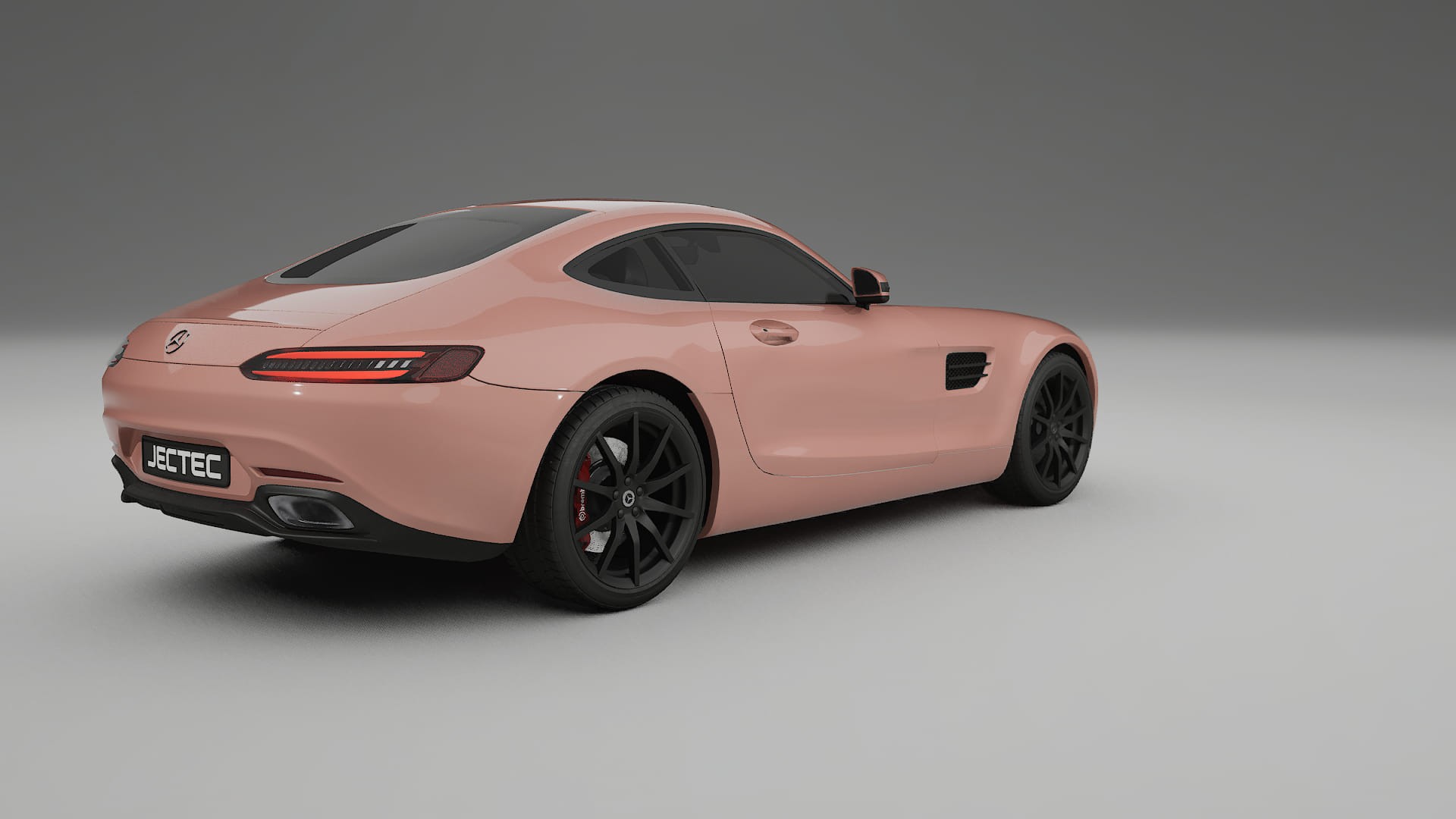 Mercedes AMG GT C190 Coupe TPU Lackschutzfolie | BLUSH Farbwechsel PPF – Komplett-Vorgeschnittener Kit