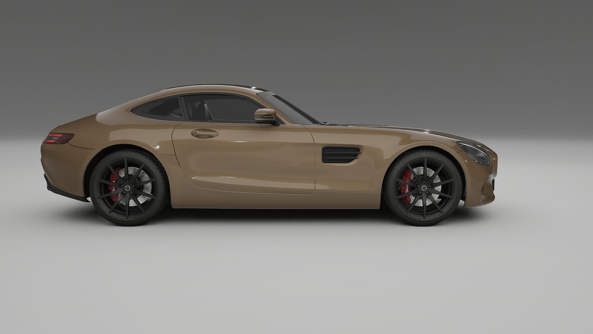 Mercedes AMG GT C190 Coupe TPU Lackschutzfolie | SAHARA Farbwechsel PPF – Komplett-Vorgeschnittener Kit