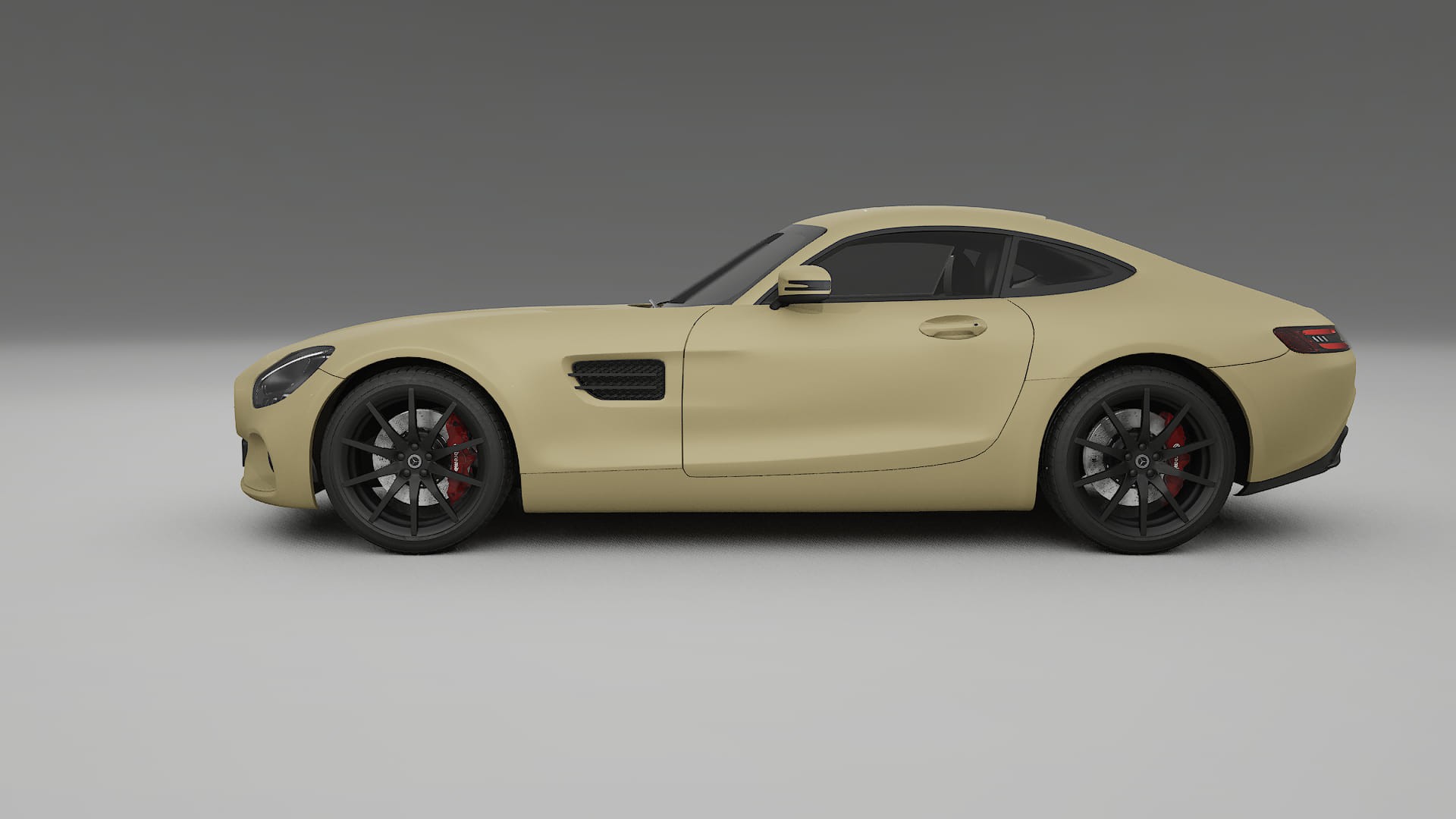 Mercedes AMG GT C190 Coupe TPU Lackschutzfolie | SAND Farbwechsel PPF – Komplett-Vorgeschnittener Kit