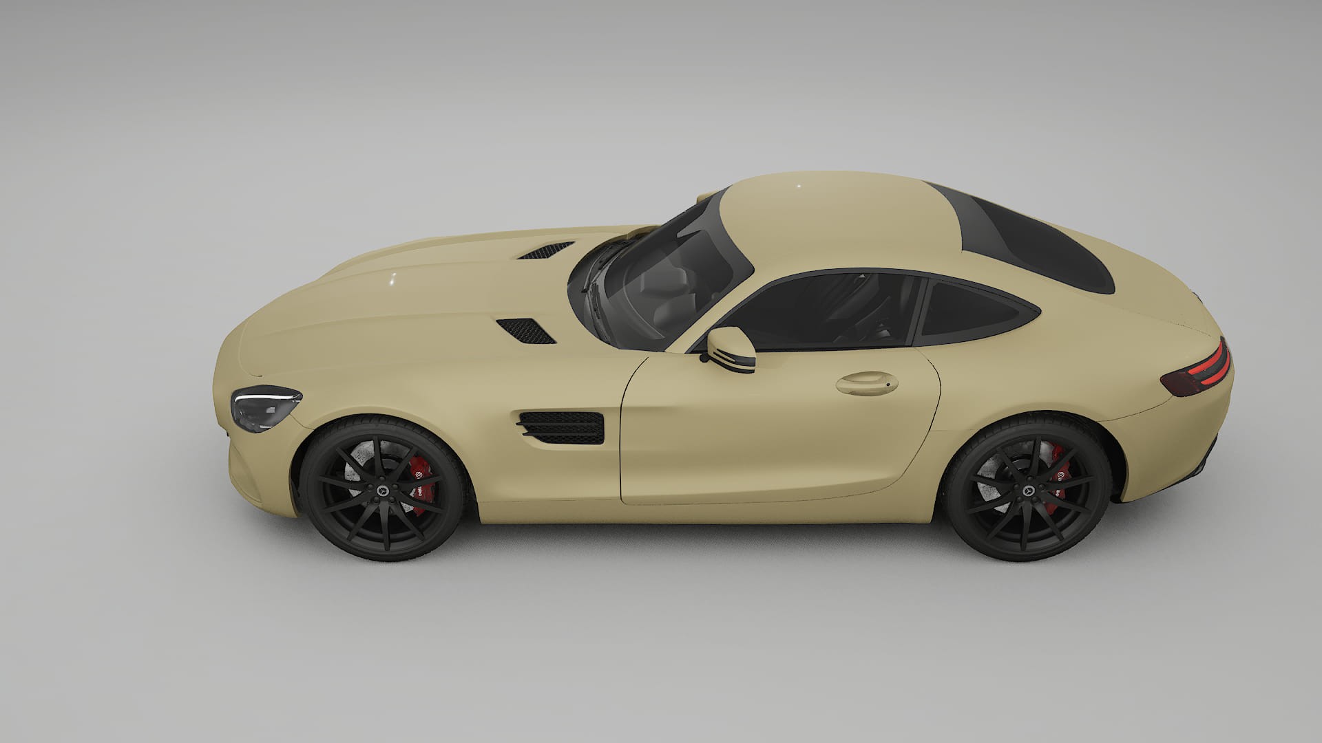 Mercedes AMG GT C190 Coupe TPU Lackschutzfolie | SAND Farbwechsel PPF – Komplett-Vorgeschnittener Kit