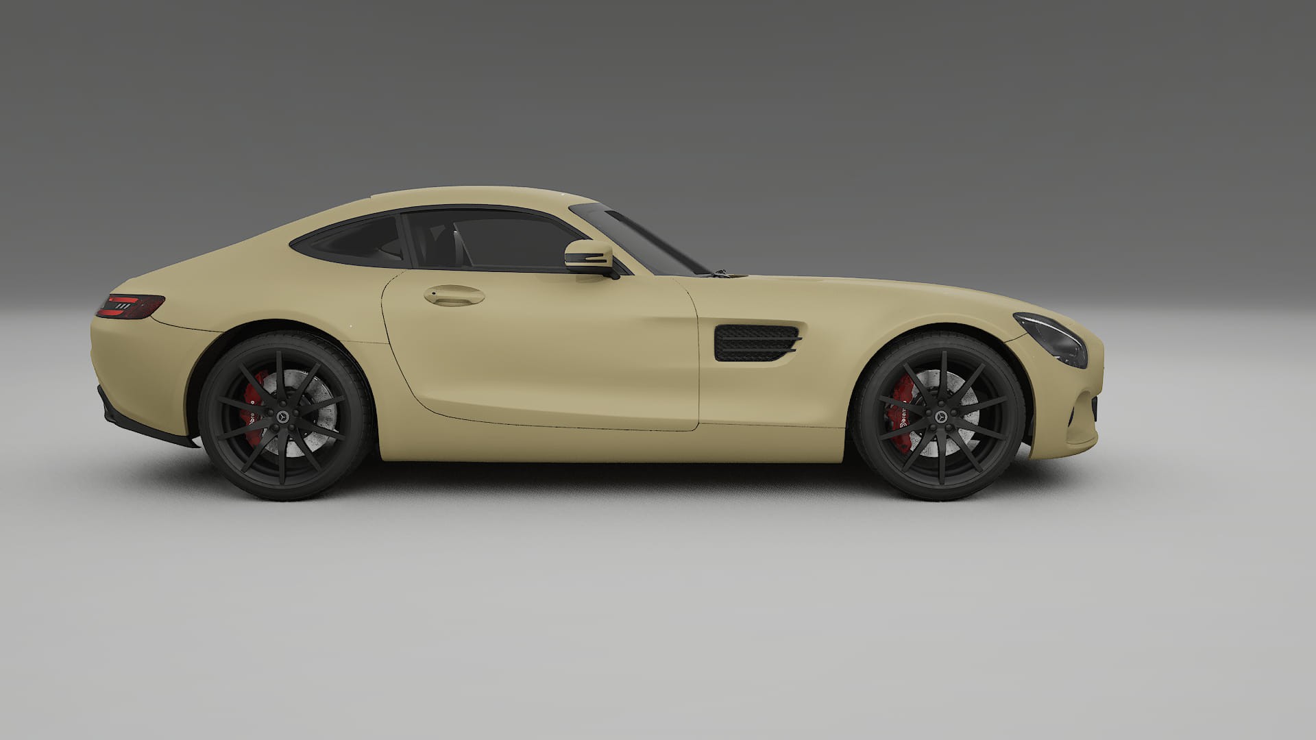 Mercedes AMG GT C190 Coupe TPU Lackschutzfolie | SAND Farbwechsel PPF – Komplett-Vorgeschnittener Kit