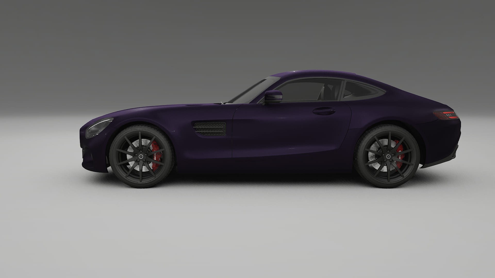 Mercedes AMG GT C190 Coupe TPU Lackschutzfolie | VIOLET Farbwechsel PPF – Komplett-Vorgeschnittener Kit