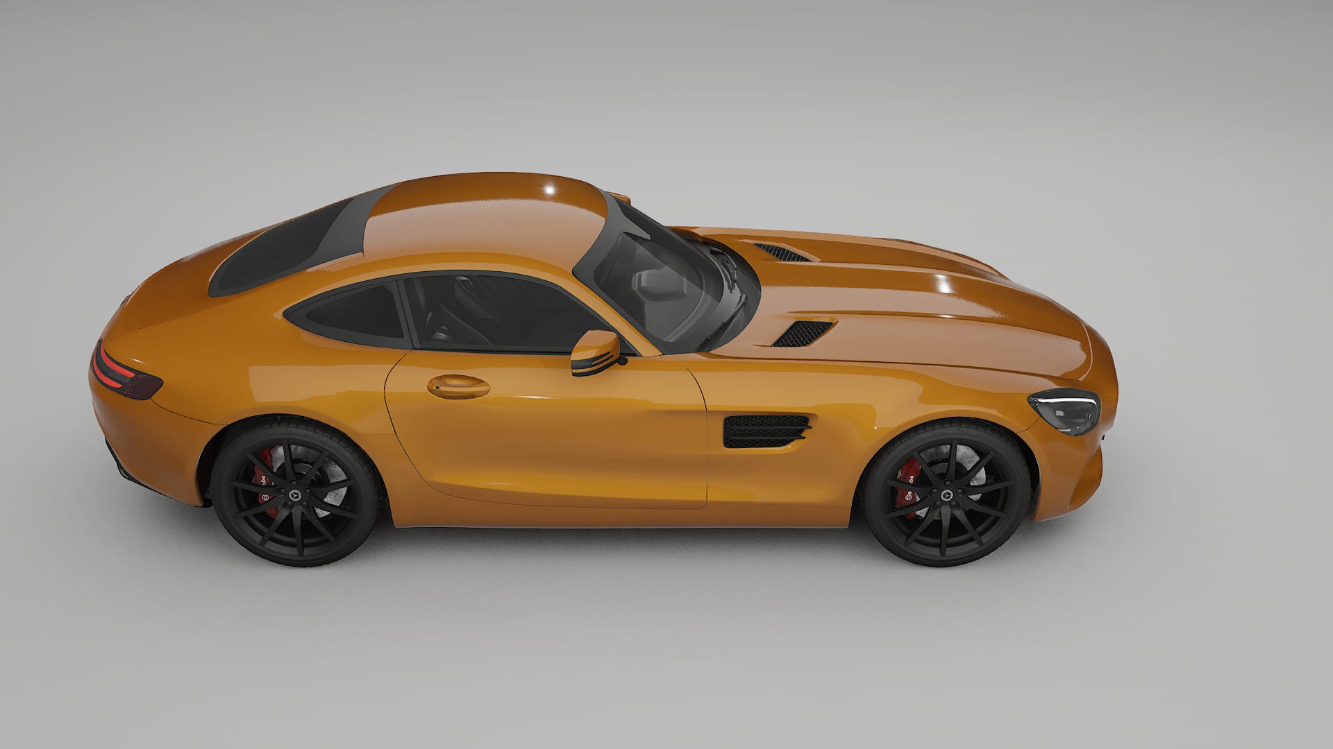 Mercedes AMG GT C190 Coupe TPU Lackschutzfolie | DAISY Farbwechsel PPF – Komplett-Vorgeschnittener Kit