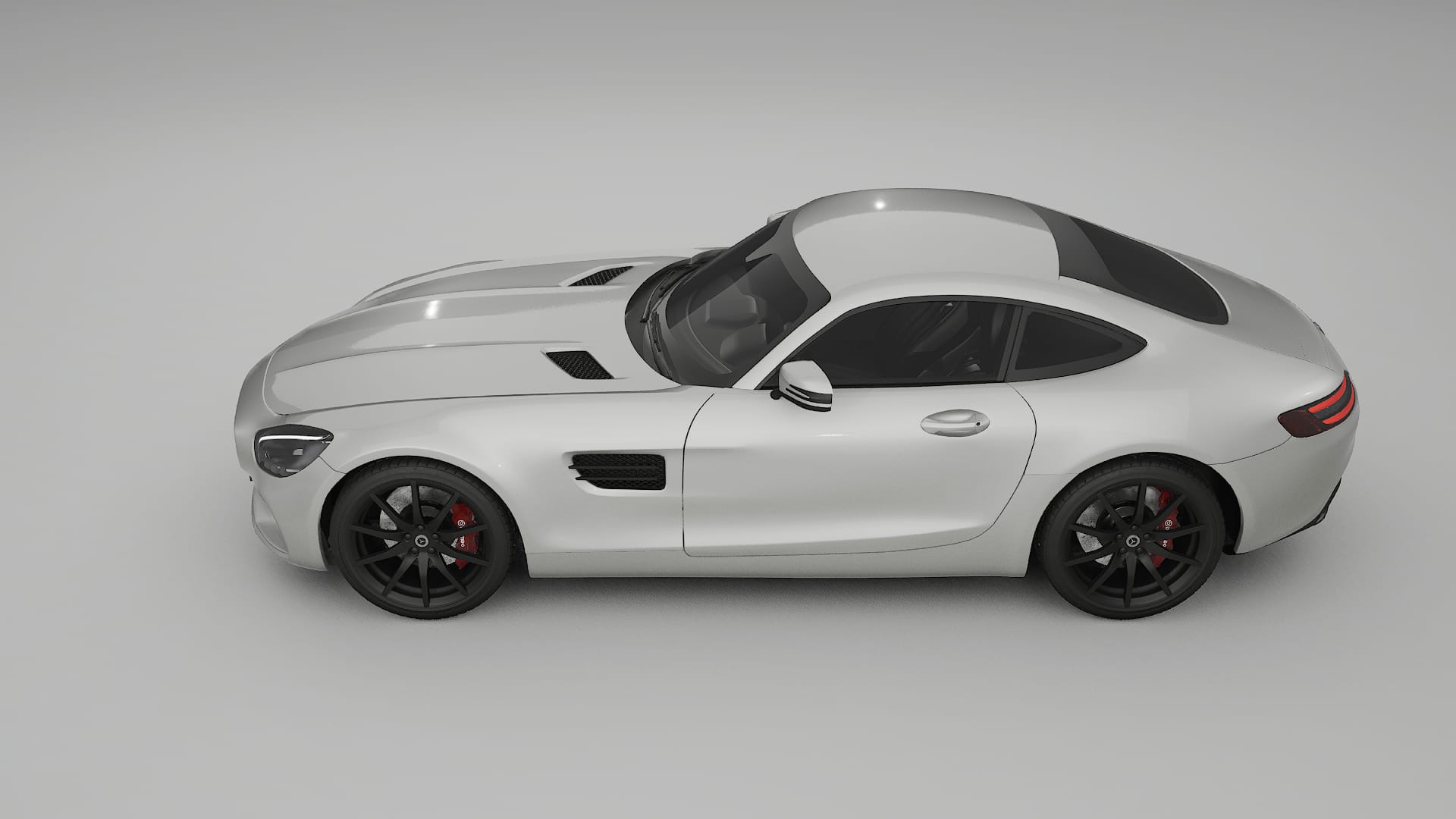 Mercedes AMG GT C190 Coupe TPU Lackschutzfolie | PEARL Farbwechsel PPF – Komplett-Vorgeschnittener Kit