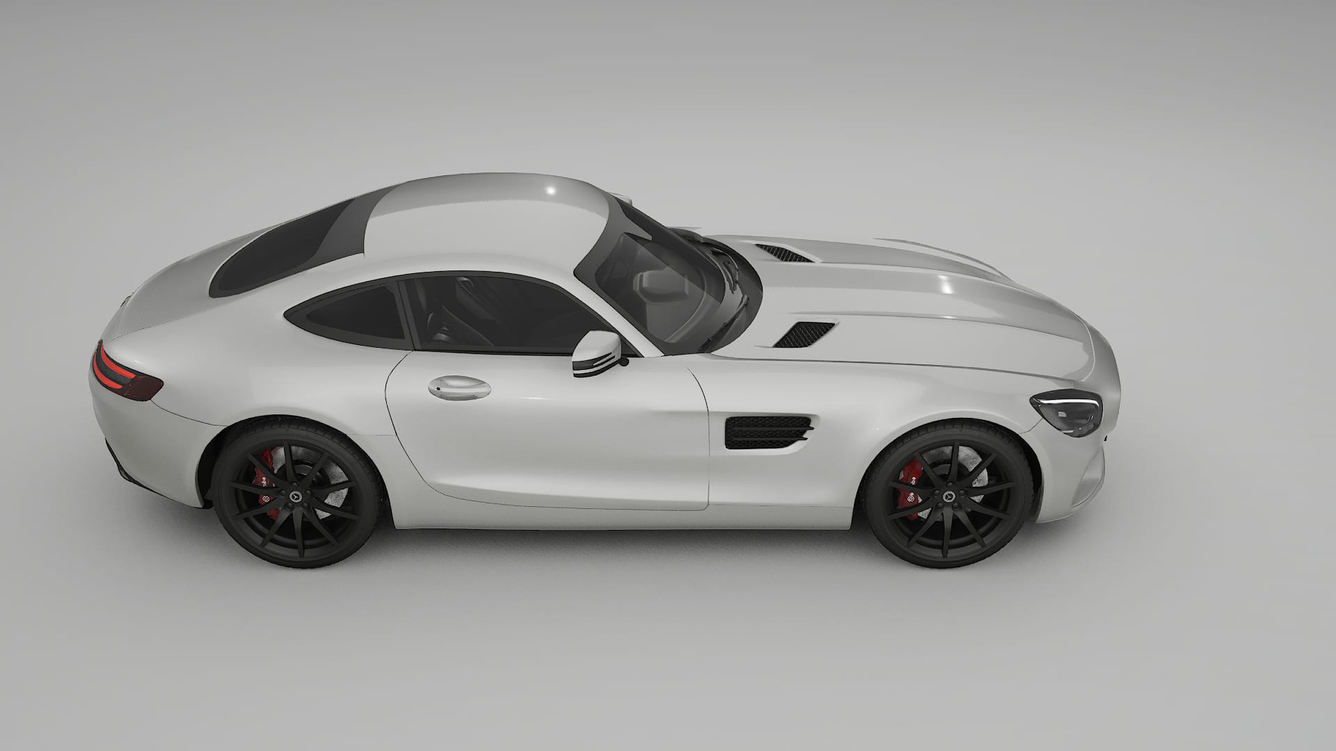 Mercedes AMG GT C190 Coupe TPU Lackschutzfolie | PEARL Farbwechsel PPF – Komplett-Vorgeschnittener Kit