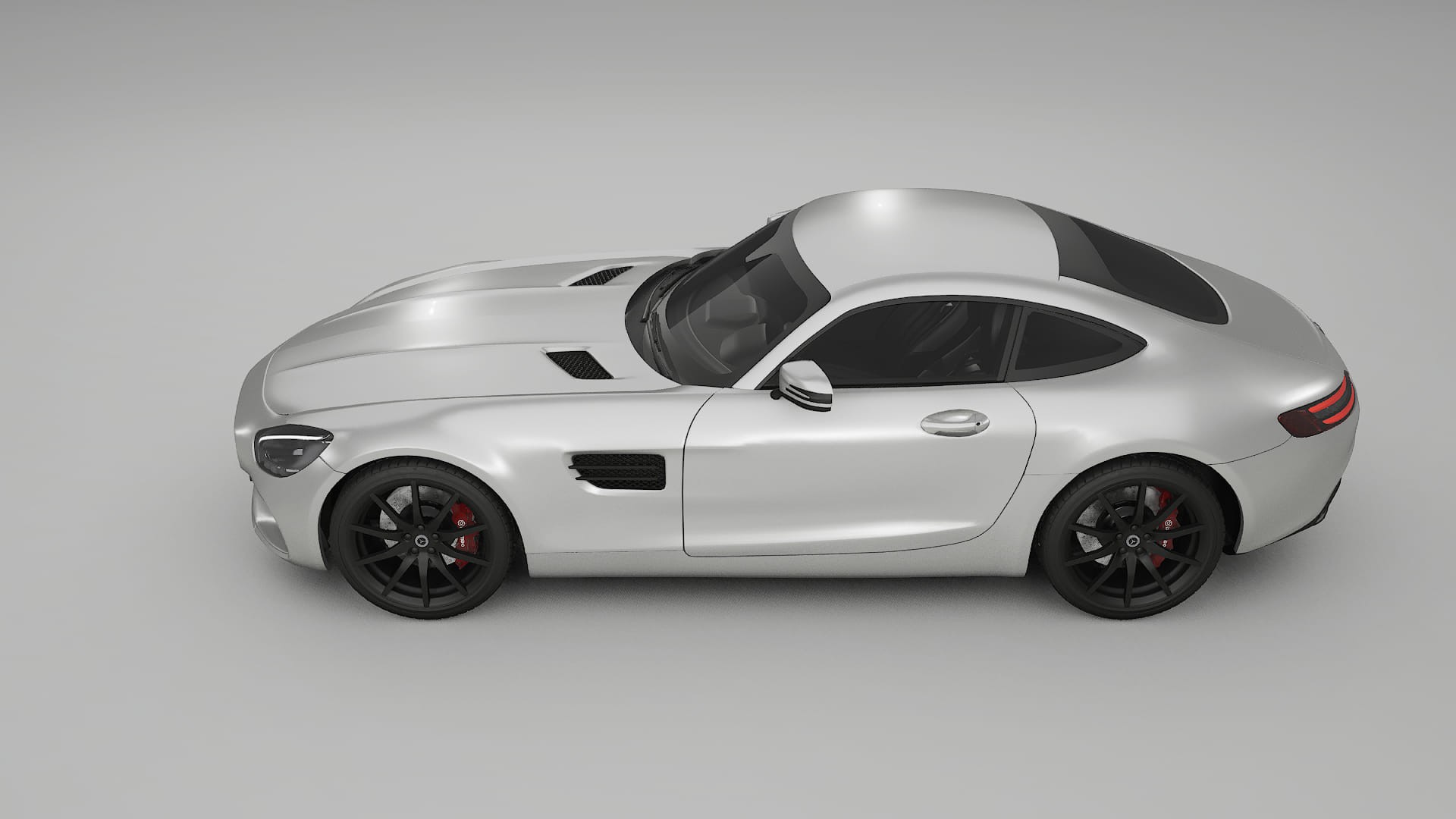Mercedes AMG GT C190 Coupe TPU Lackschutzfolie | OPAL Farbwechsel PPF – Komplett-Vorgeschnittener Kit