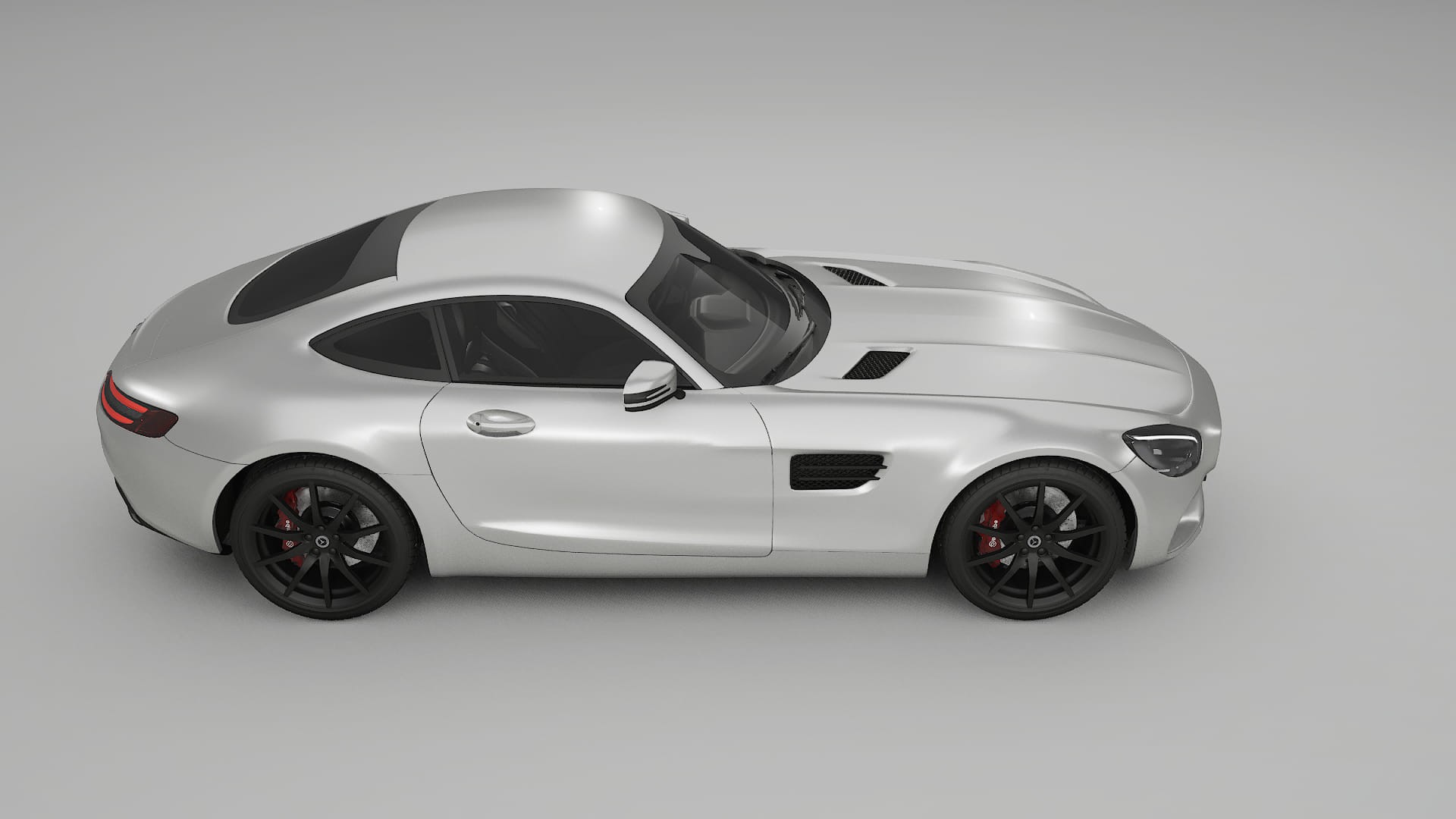 Mercedes AMG GT C190 Coupe TPU Lackschutzfolie | OPAL Farbwechsel PPF – Komplett-Vorgeschnittener Kit