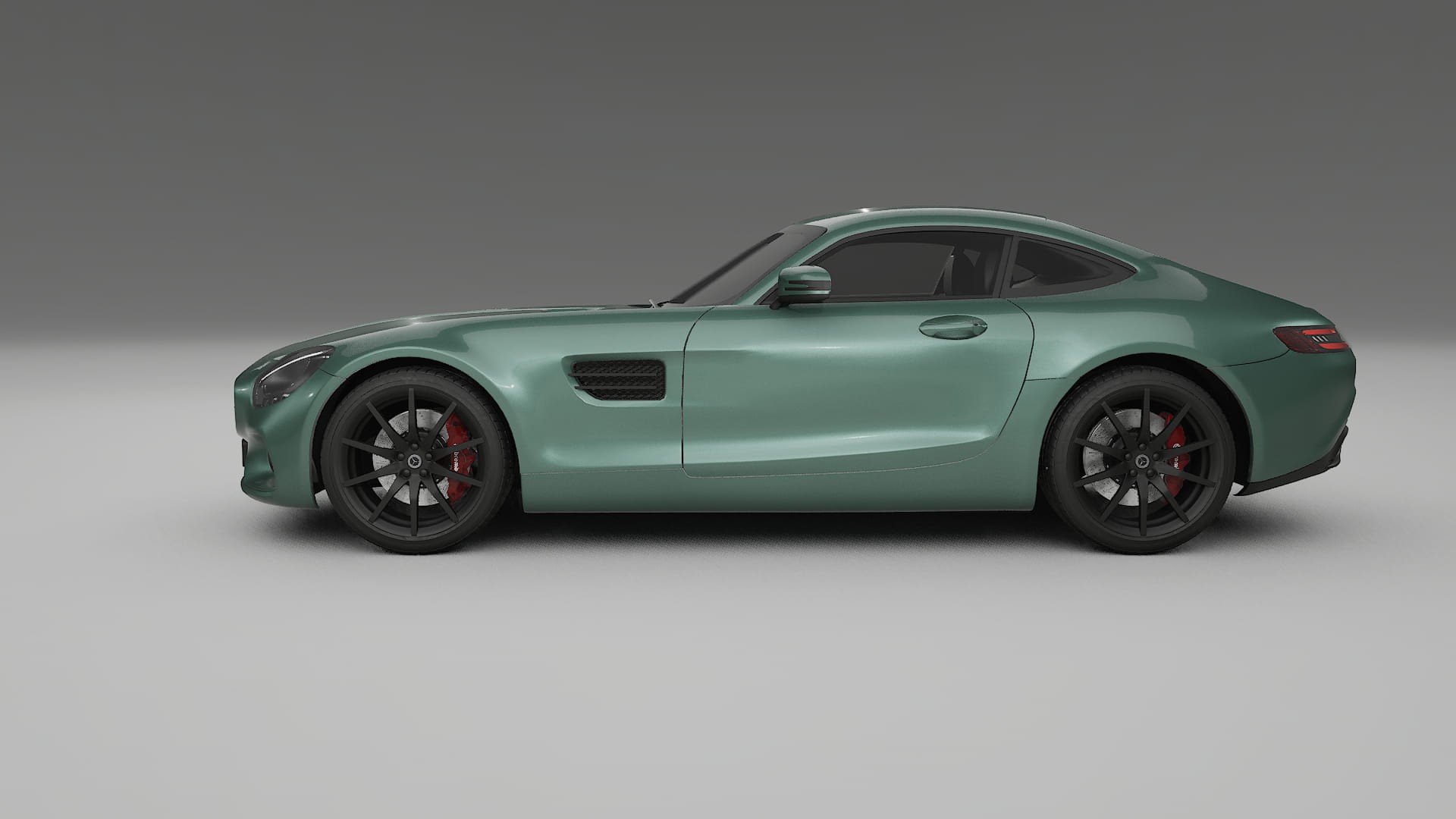 Mercedes AMG GT C190 Coupe TPU Lackschutzfolie | EVERGREEN Farbwechsel PPF – Komplett-Vorgeschnittener Kit