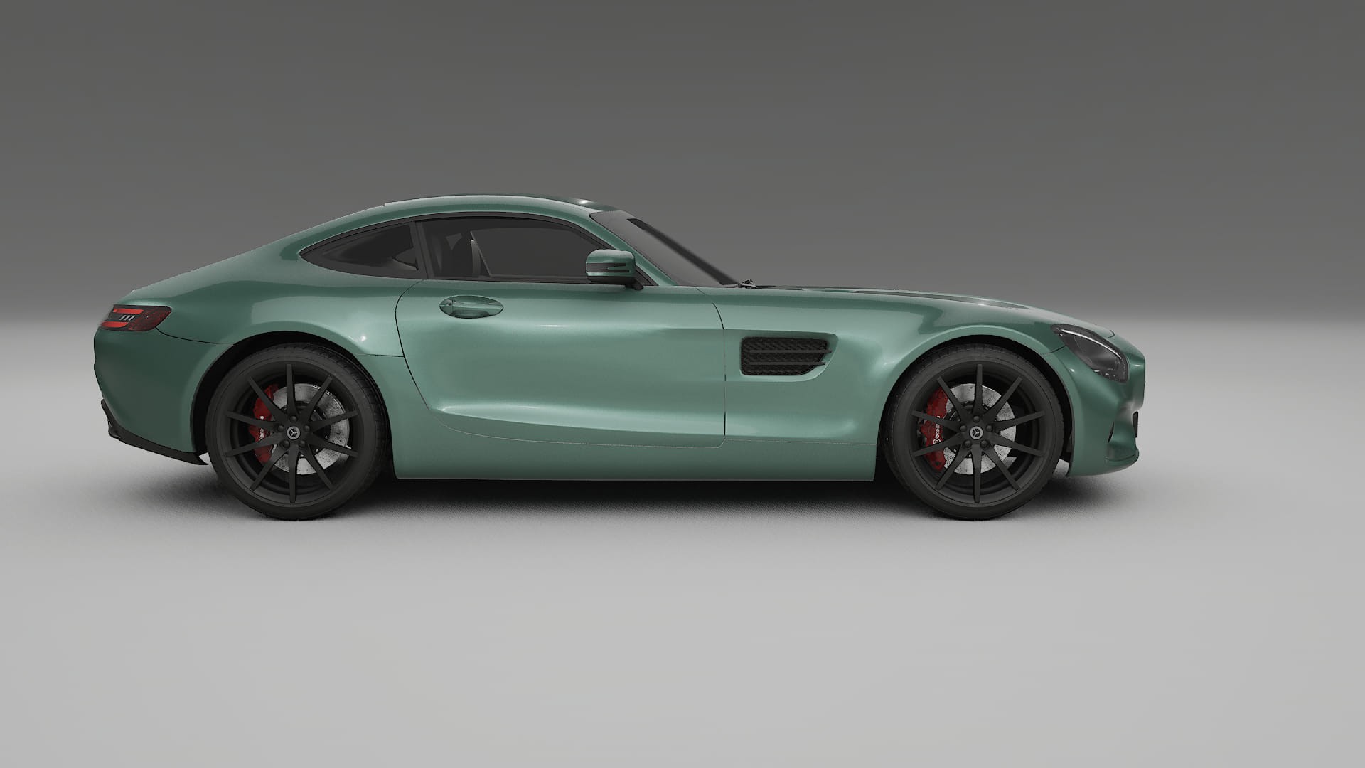 Mercedes AMG GT C190 Coupe TPU Lackschutzfolie | EVERGREEN Farbwechsel PPF – Komplett-Vorgeschnittener Kit