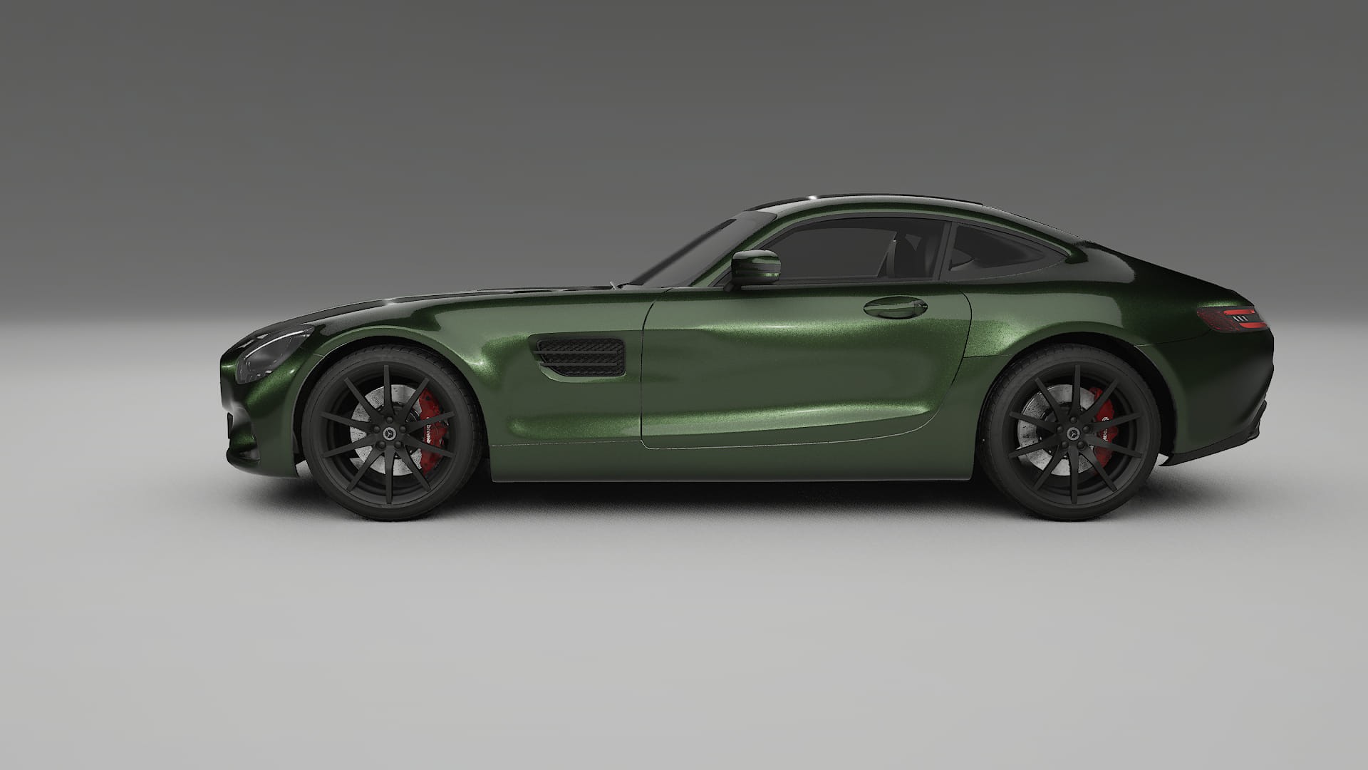 Mercedes AMG GT C190 Coupe TPU Lackschutzfolie | LAGOON Farbwechsel PPF – Komplett-Vorgeschnittener Kit