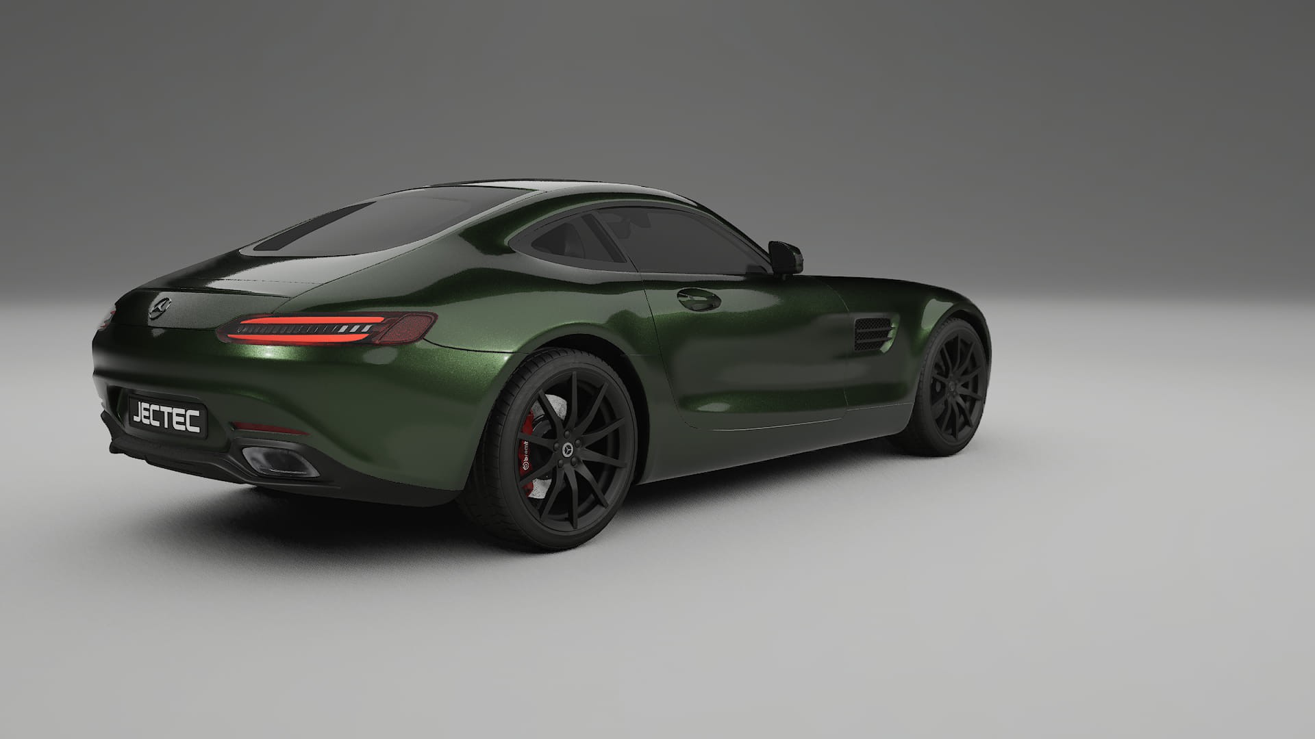 Mercedes AMG GT C190 Coupe TPU Lackschutzfolie | LAGOON Farbwechsel PPF – Komplett-Vorgeschnittener Kit