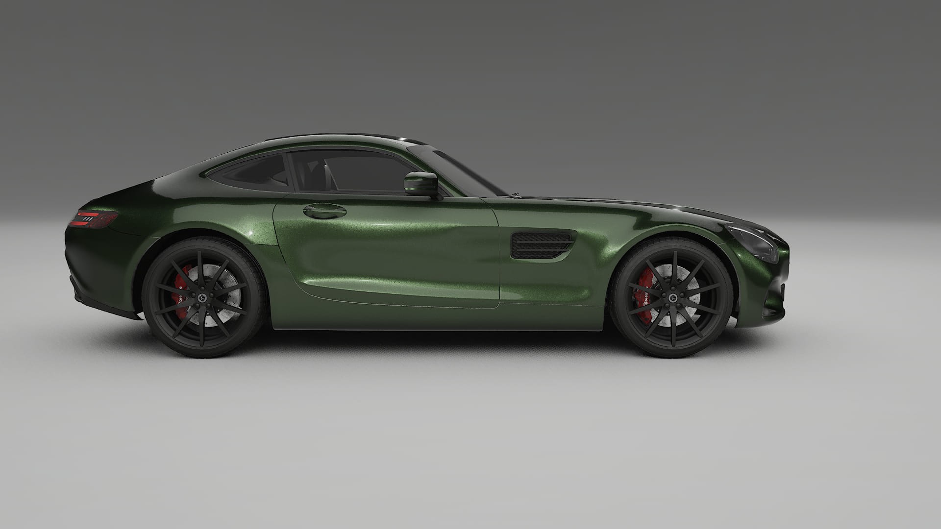 Mercedes AMG GT C190 Coupe TPU Lackschutzfolie | LAGOON Farbwechsel PPF – Komplett-Vorgeschnittener Kit