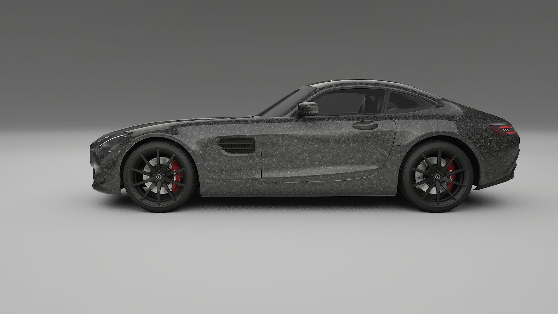 Mercedes AMG GT C190 Coupe TPU Lackschutzfolie | FORGED S Farbwechsel PPF – Komplett-Vorgeschnittener Kit