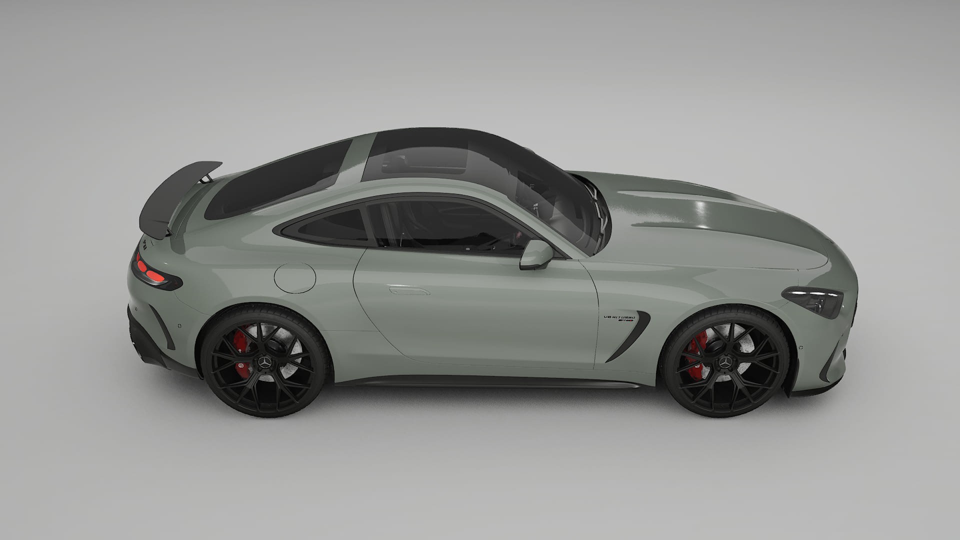 Mercedes AMG GT Coupe C192 TPU Lackschutzfolie | SLATE Farbwechsel PPF – Komplett-Vorgeschnittener Kit