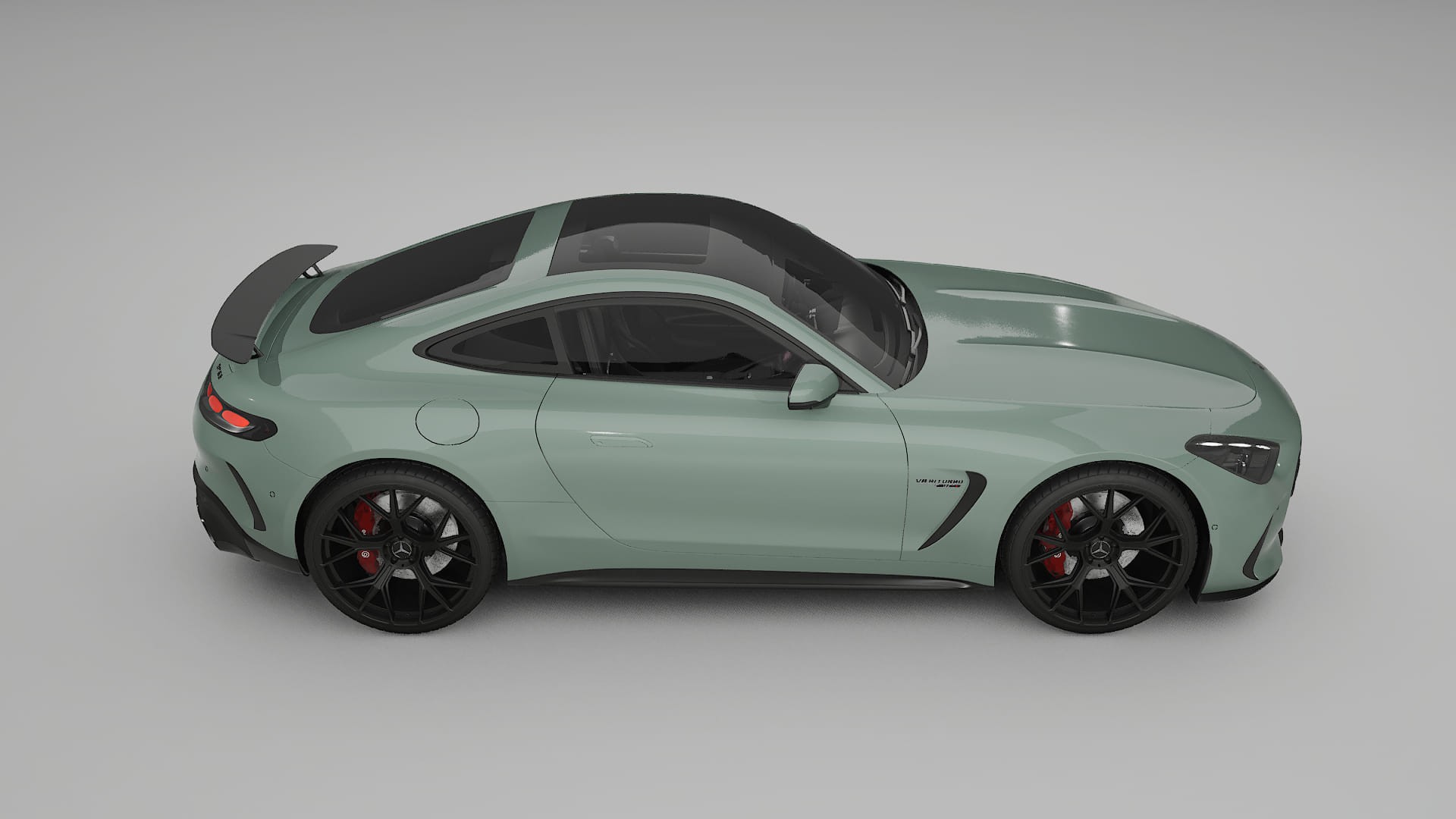 Mercedes AMG GT Coupe C192 TPU Lackschutzfolie | CINDER Farbwechsel PPF – Komplett-Vorgeschnittener Kit