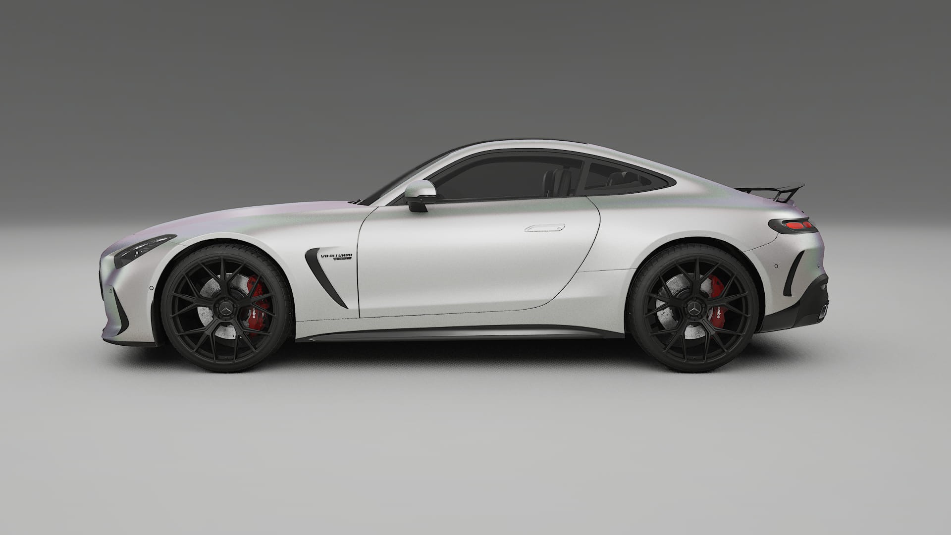 Mercedes AMG GT Coupe C192 TPU Lackschutzfolie | NEBULA Farbwechsel PPF – Komplett-Vorgeschnittener Kit